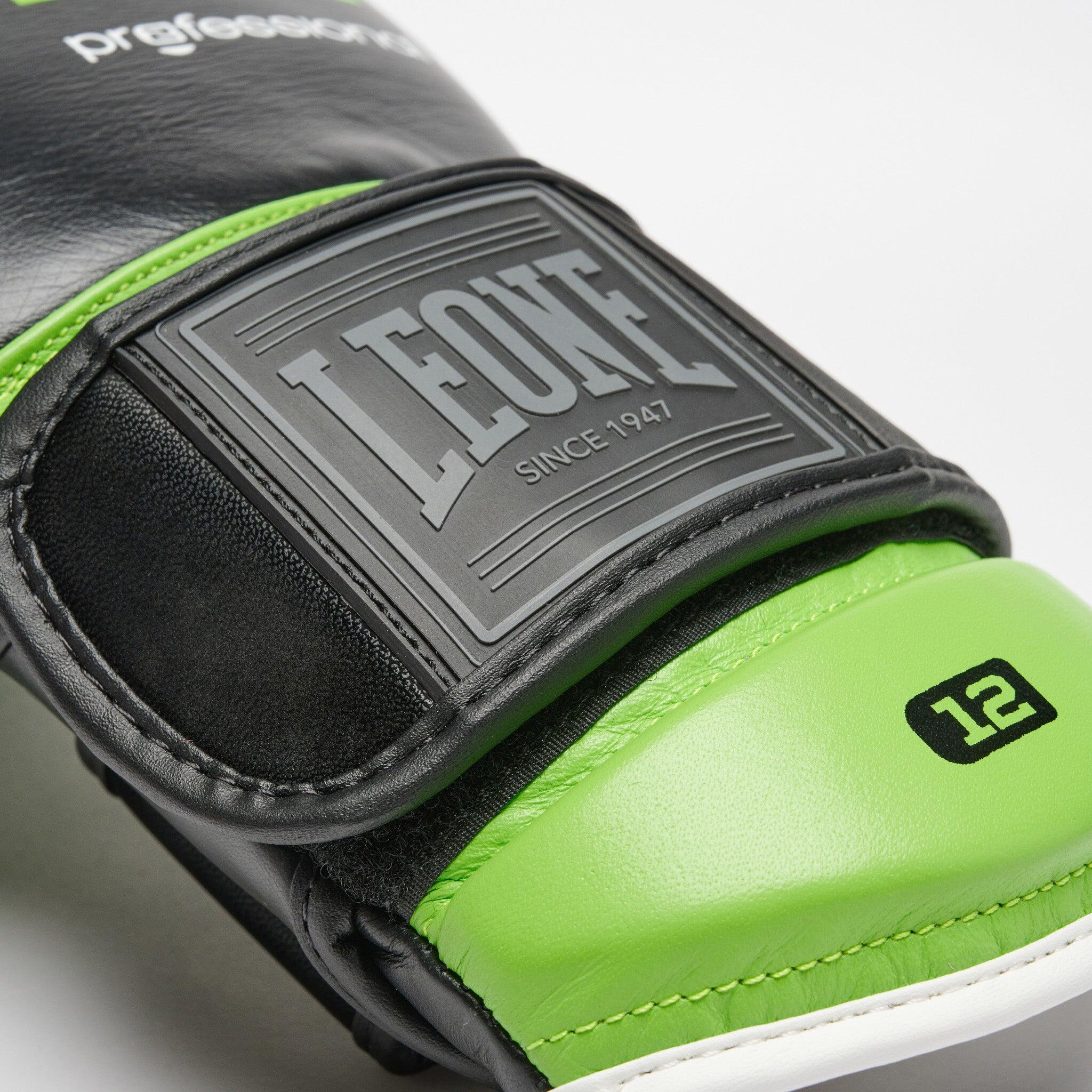 Leone1947 Guantes de Boxeo Professional 2 10 oz verde 7/7