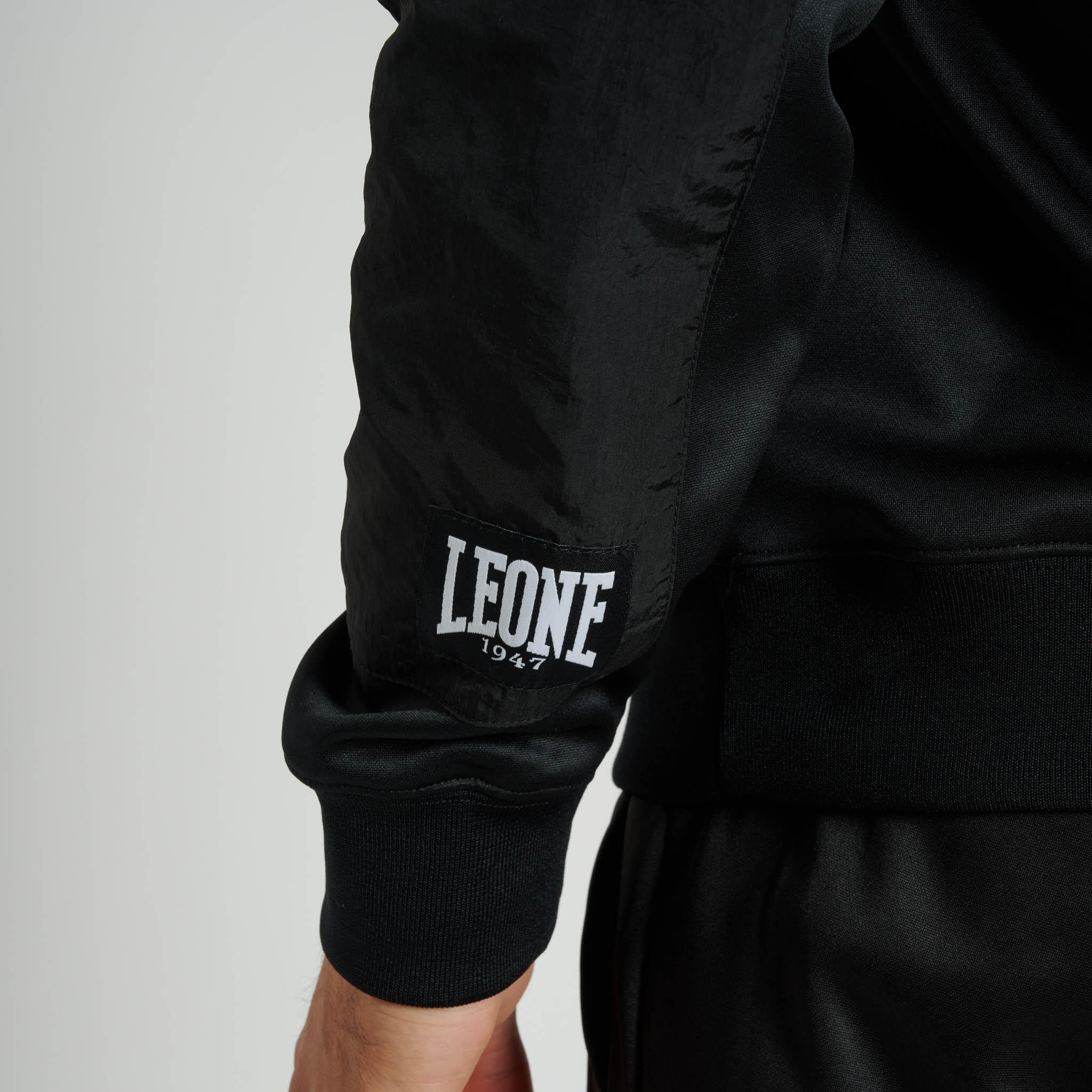 Sudadera con capucha Leone1947 LOGO WACS negra XXL 3/3