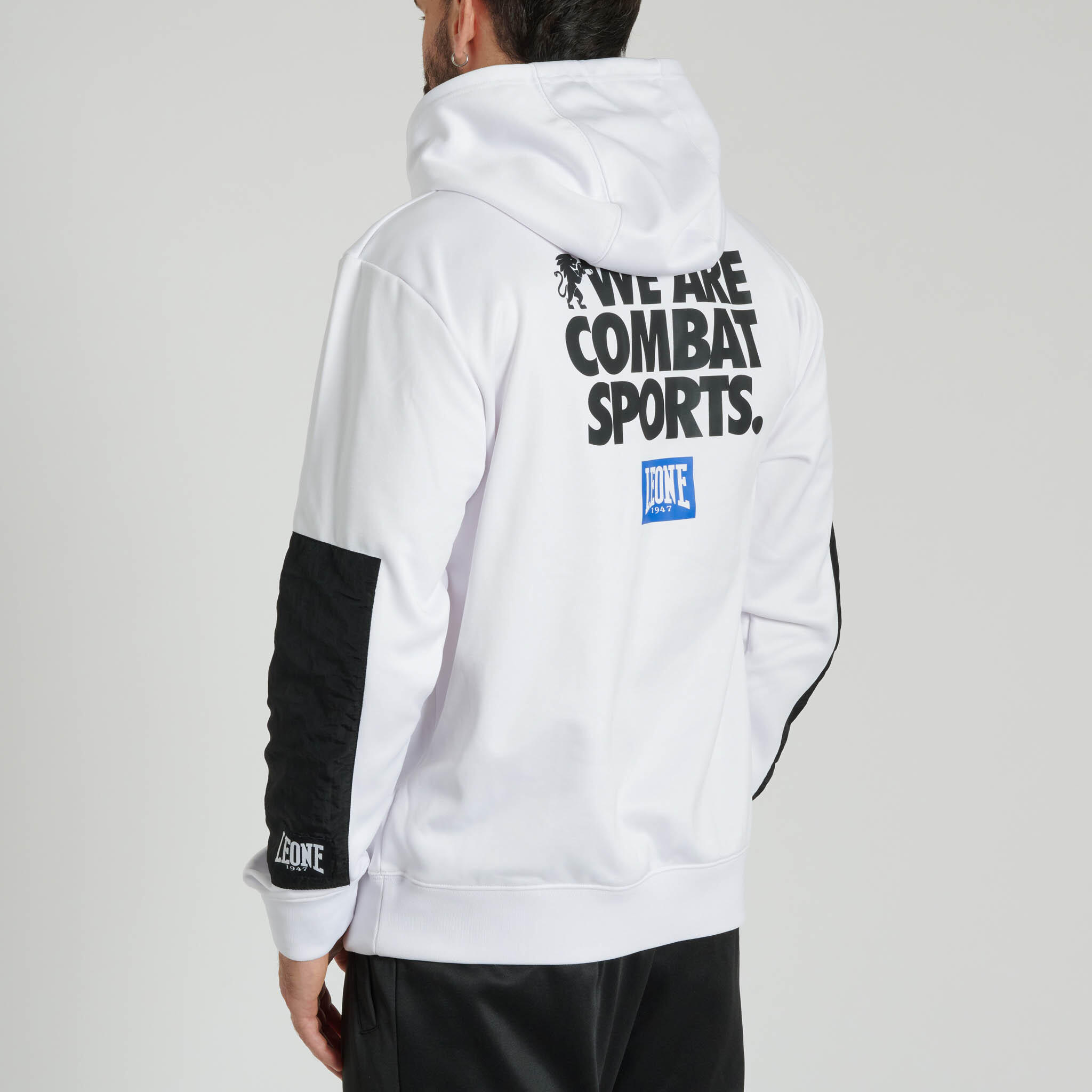 Leone1947 Sudadera con capucha LOGO WACS Blanco XL 2/3