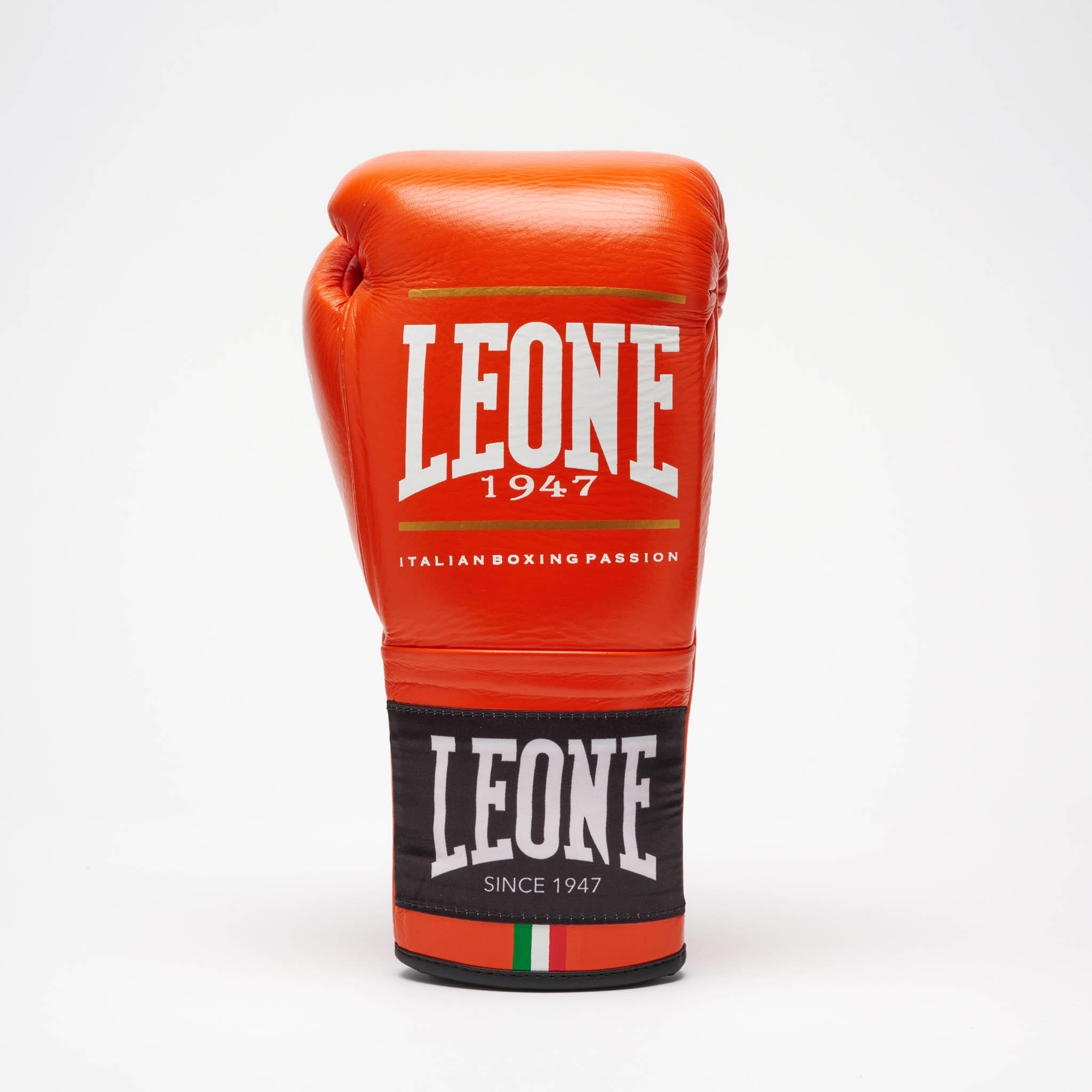 Luvas de Boxe Leone1947 SHOCK PLUS laranja 10 oz 2/4