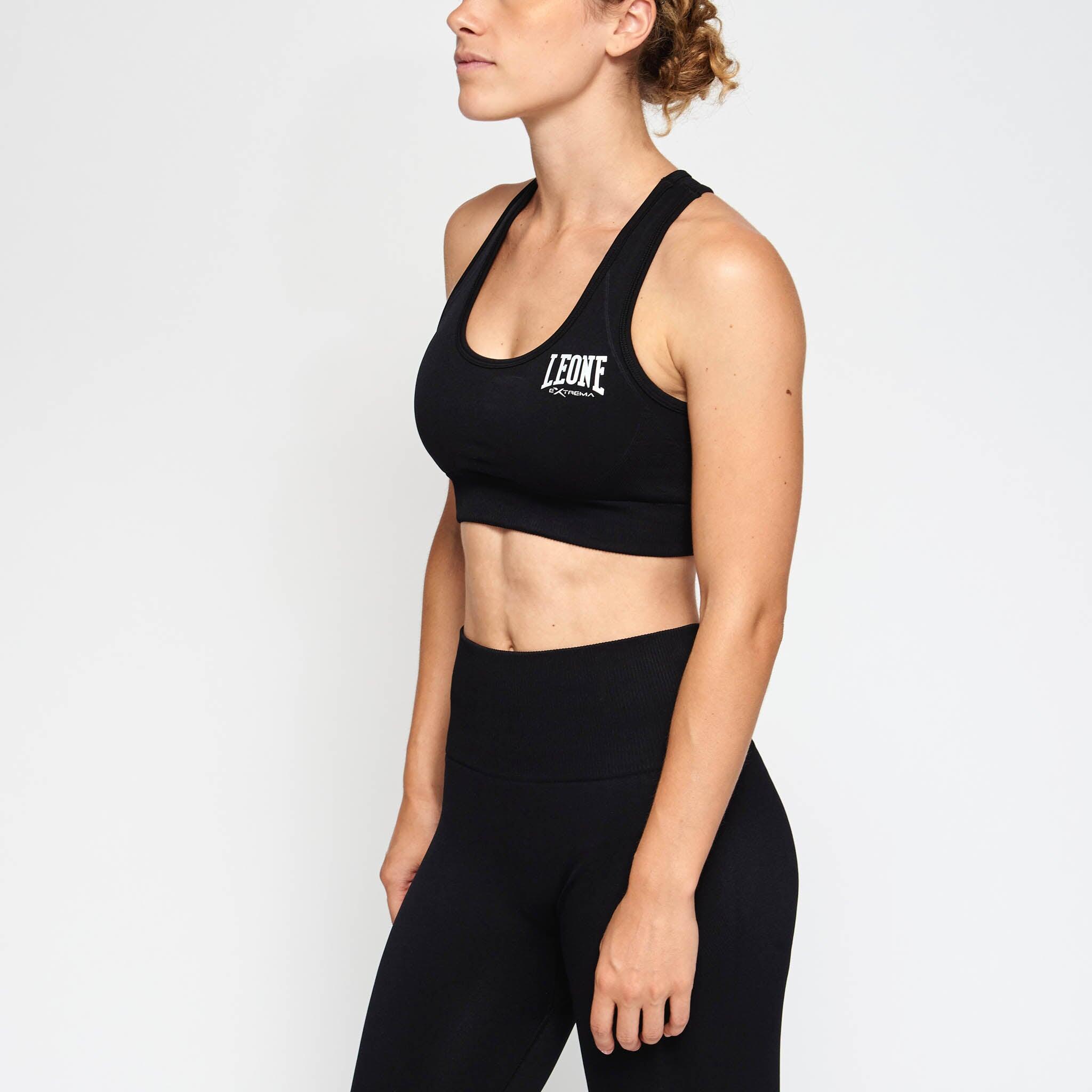 Top sport LOGO negro/M 5/7