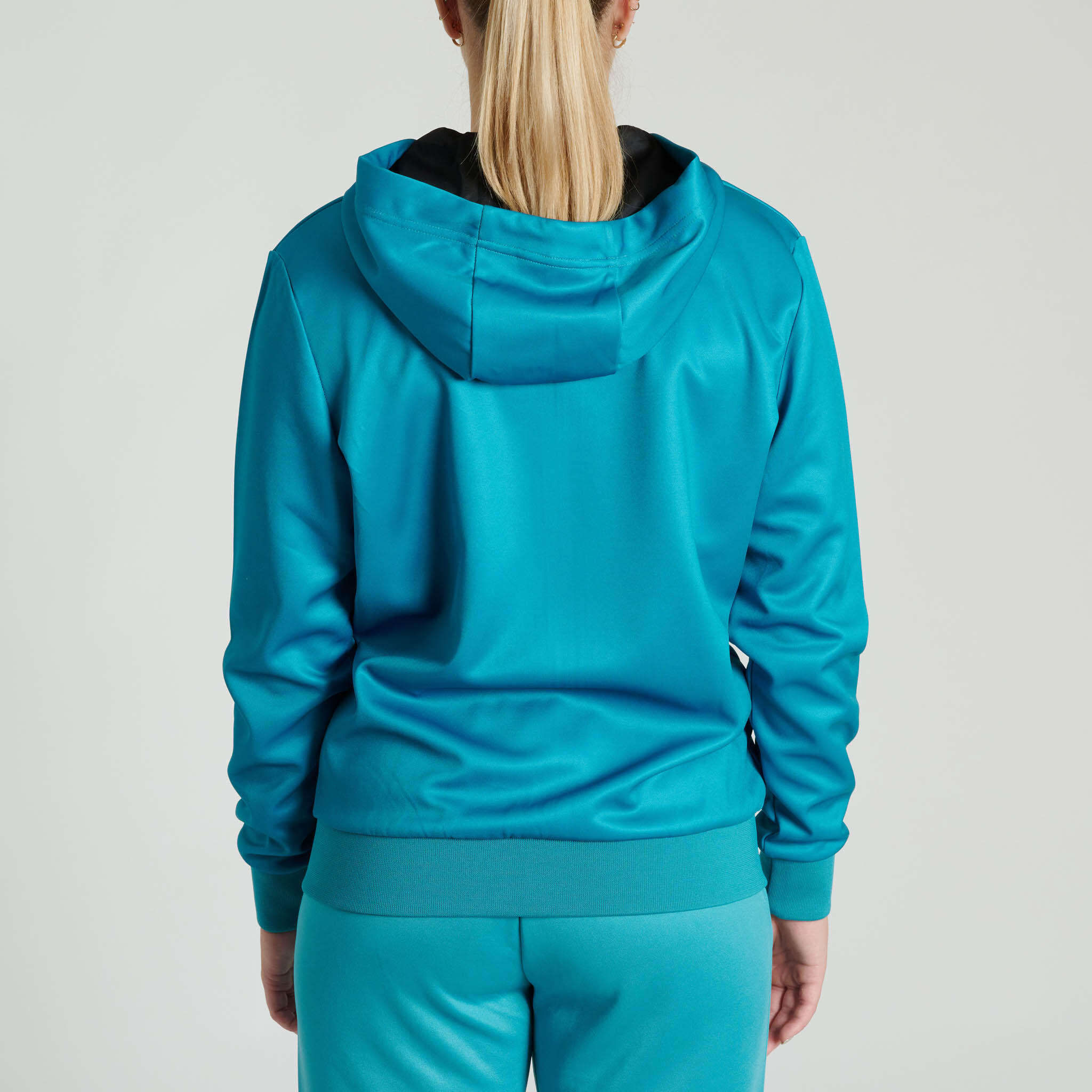 Leone1947 Sudadera con capucha mujer LOGO verde acqua L 2/3