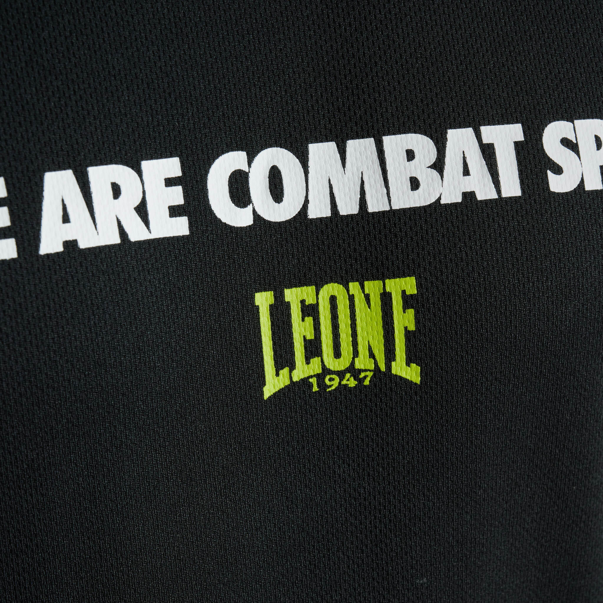 Camiseta manga corta Leone1947 LOGO WACS negra M 3/3