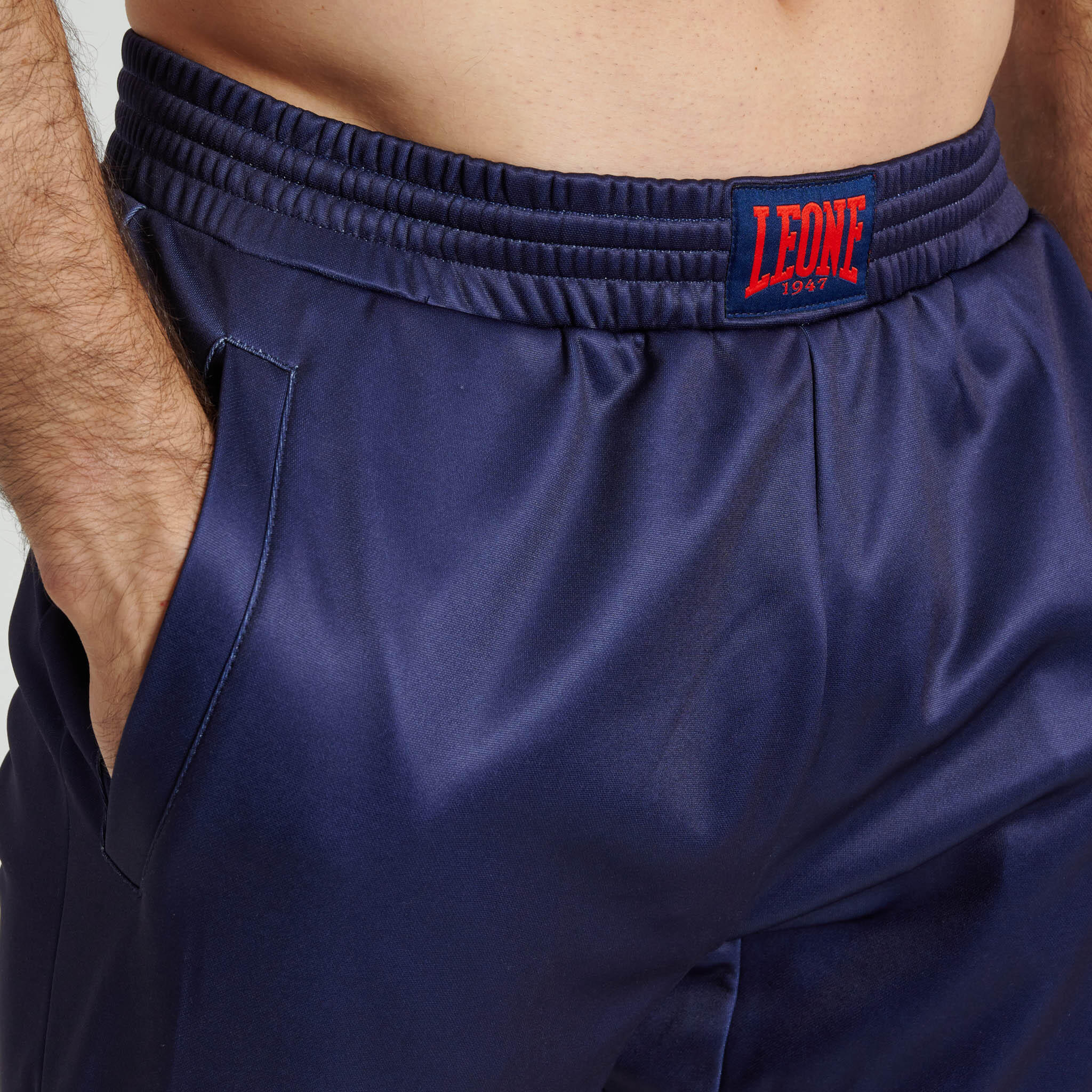 Pantalón largo Leone1947 LOGO WACS azul XL 4/4