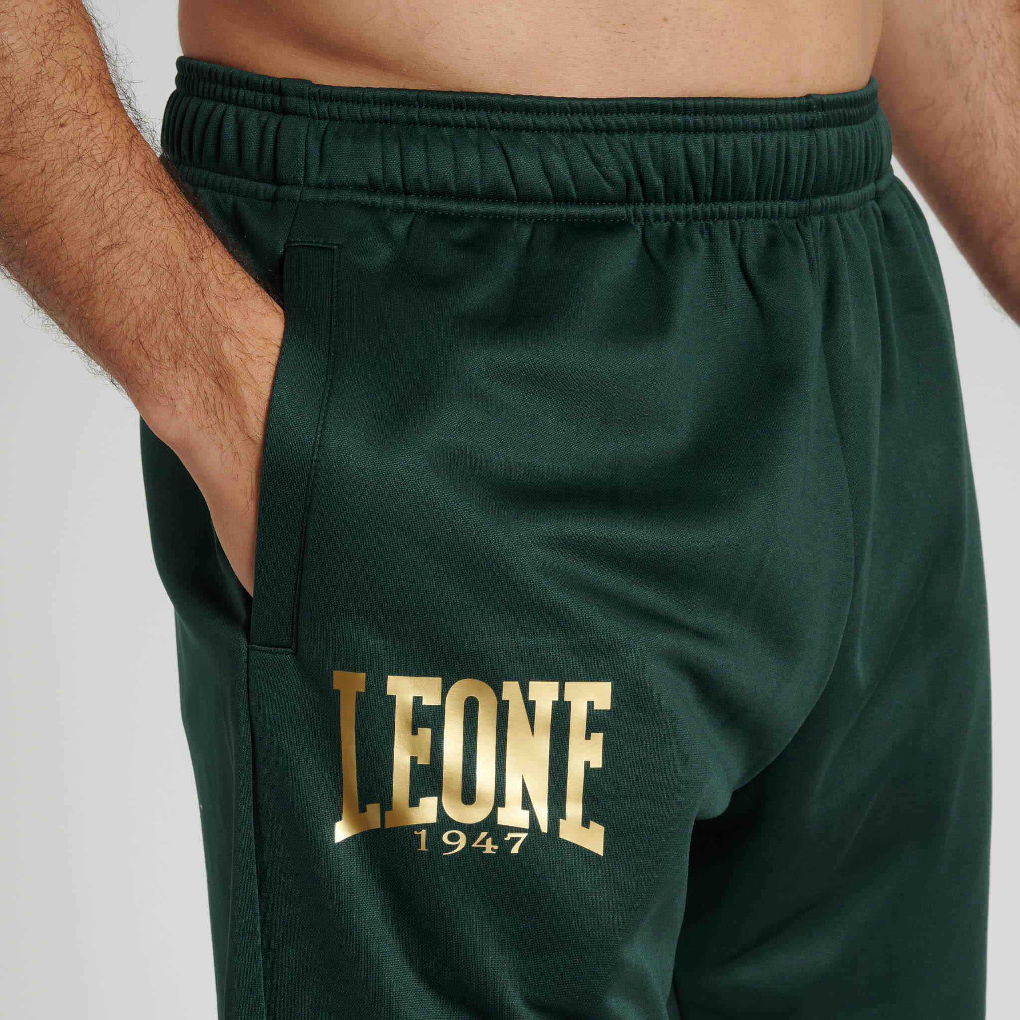 Leone1947 Pantalón largo PREMIUM 2 verde XL 3/3