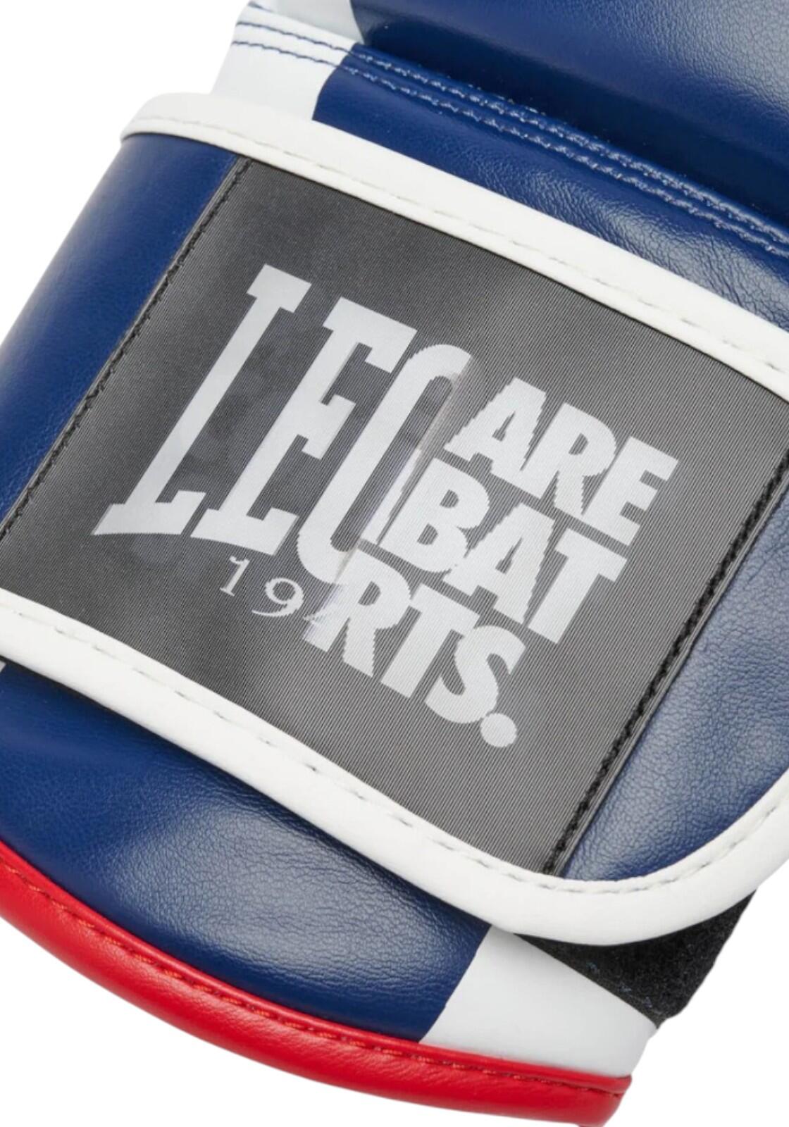 Guantes de boxeo Leone1947 COLOR BLOCK 12 OZ azul, blanco, rojo 5/6