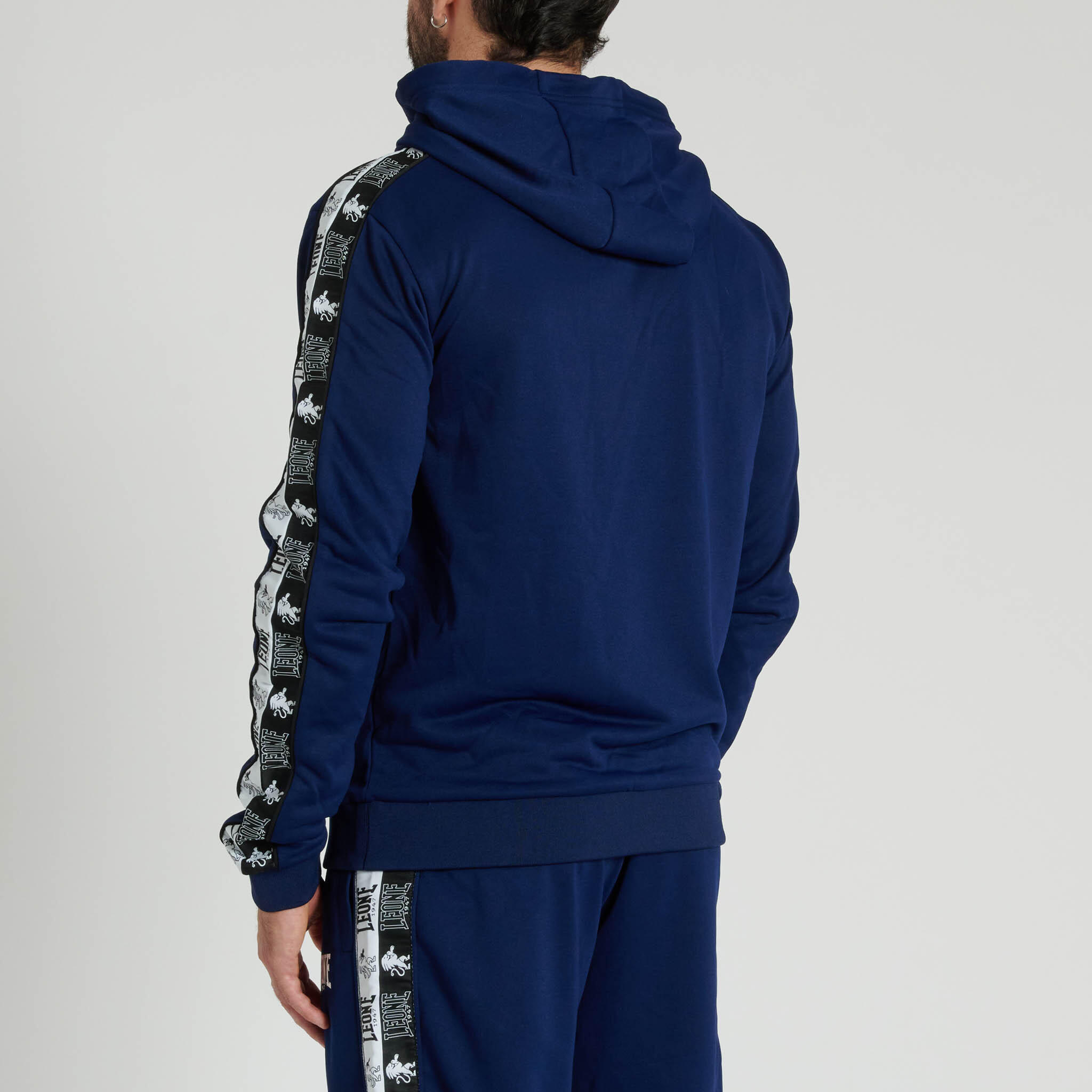 Leone1947 Sudadera con capucha ICONIC azul M 3/6