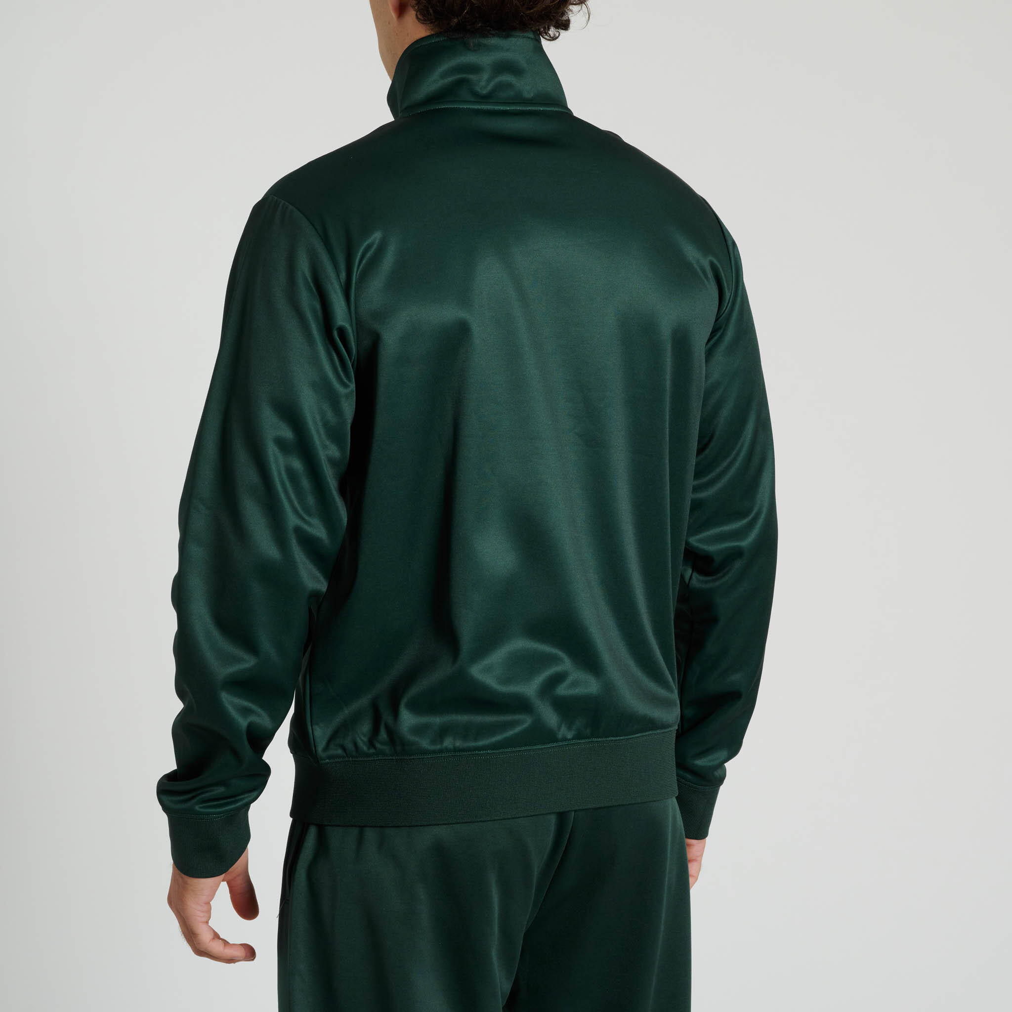 Leone1947 Sweatshirt Premium 2 com fecho éclair sem capuz verde M 2/4