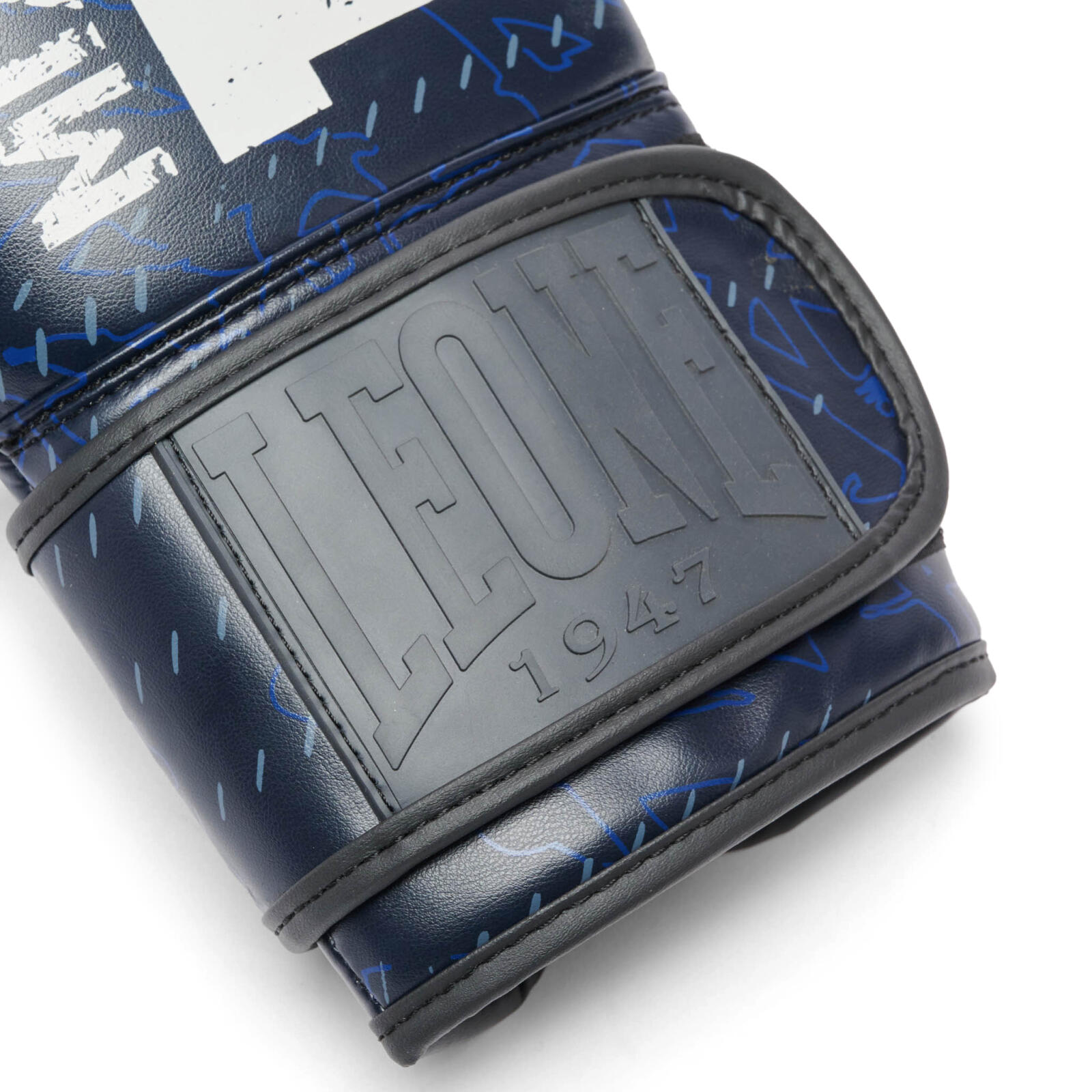 Guantes de Boxeo Leone1947 PRIMAL INSTINCT Azul 14 oz 7/7