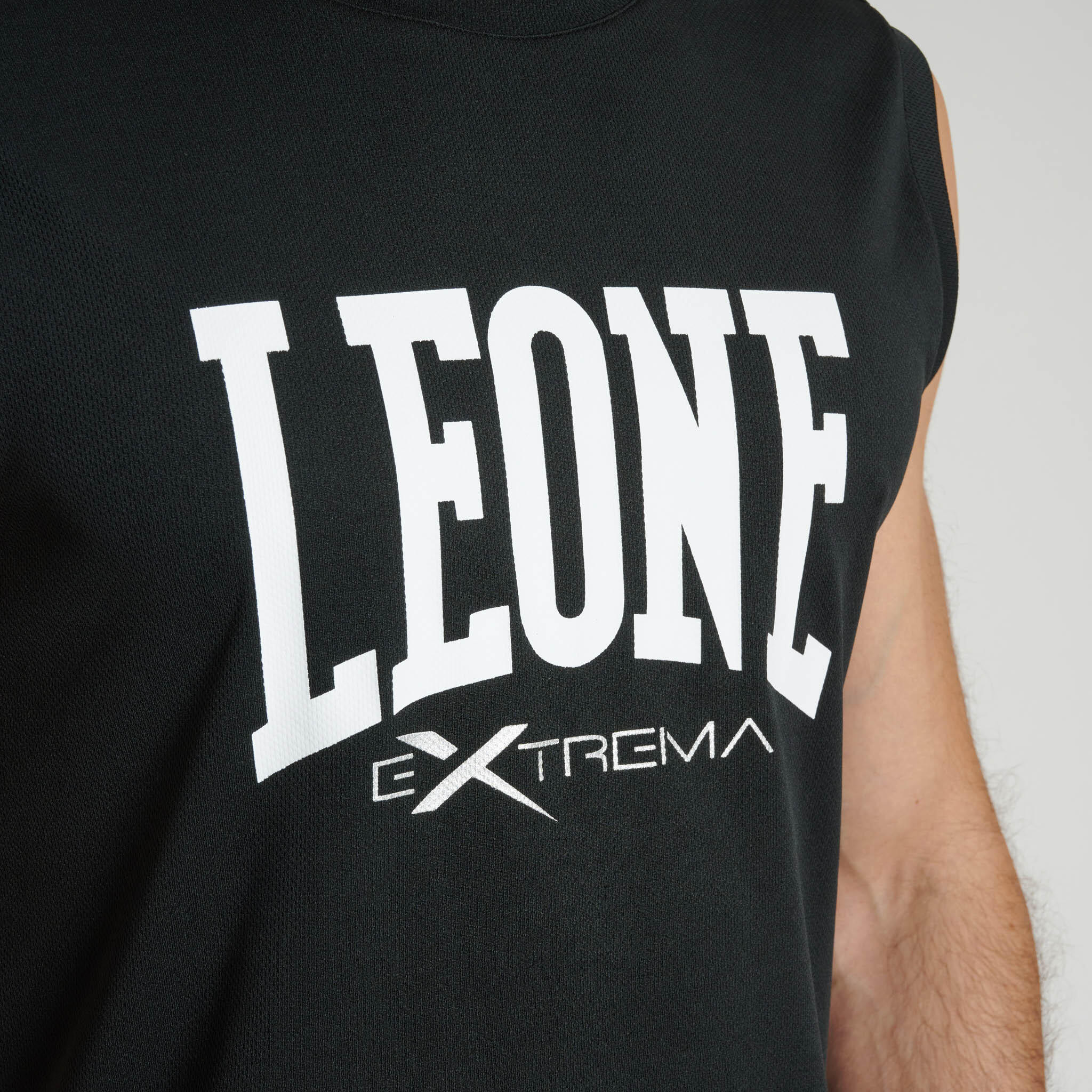 Camiseta sin mangas Leone1947 LOGO negra XS 3/3