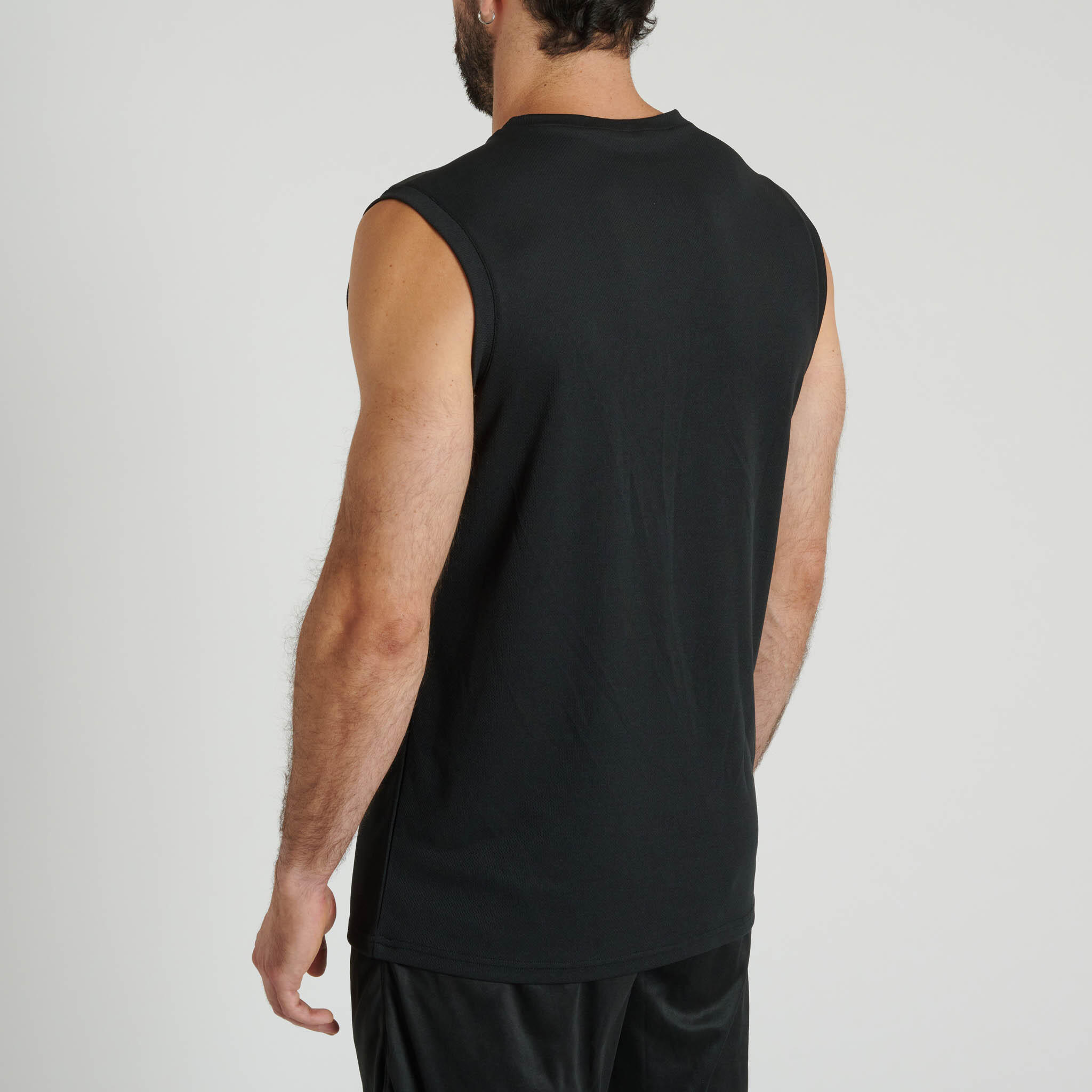 Camiseta sin mangas Leone1947 LOGO negra XS 2/3