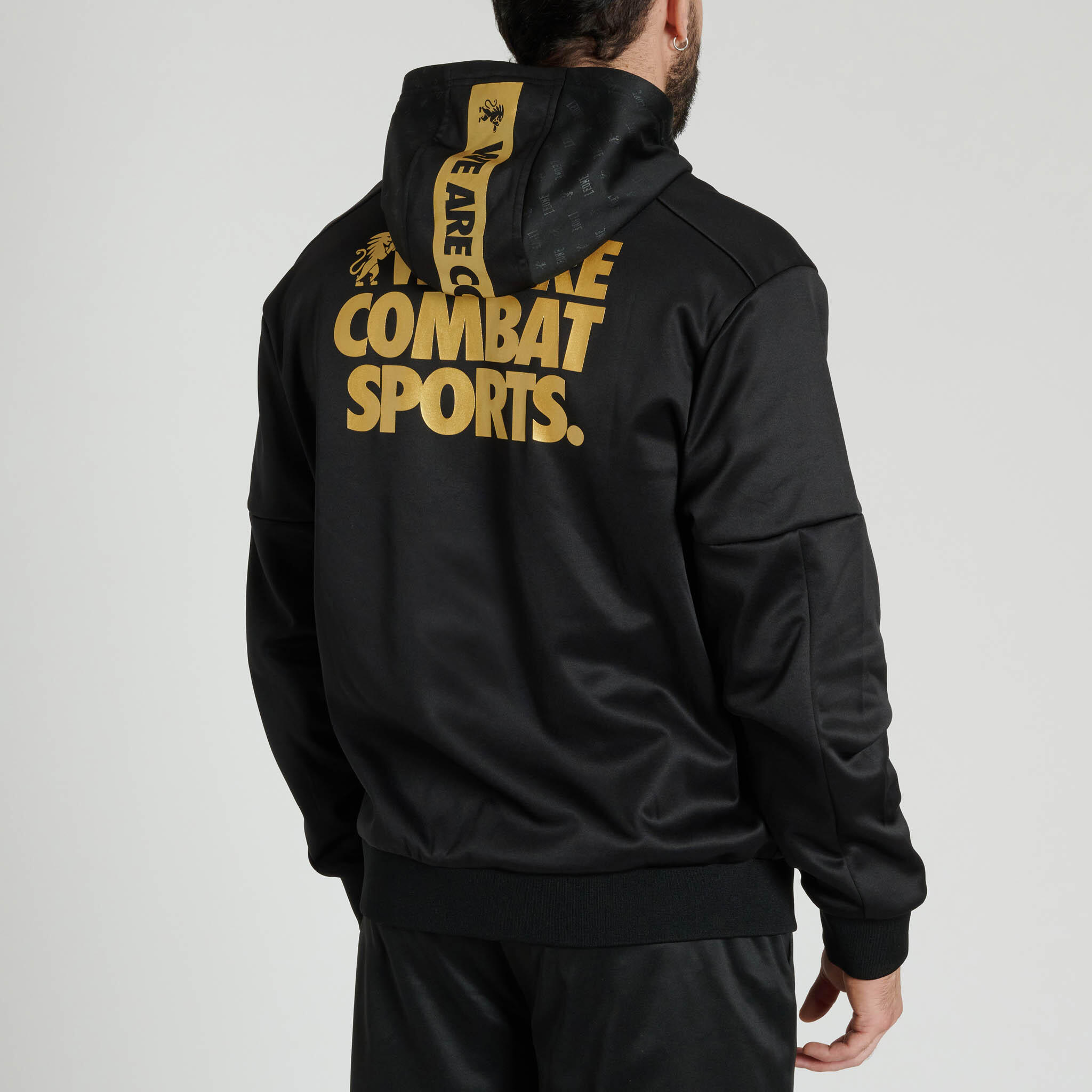 Leone1947 Sudadera con capucha DNA negra XL 2/5