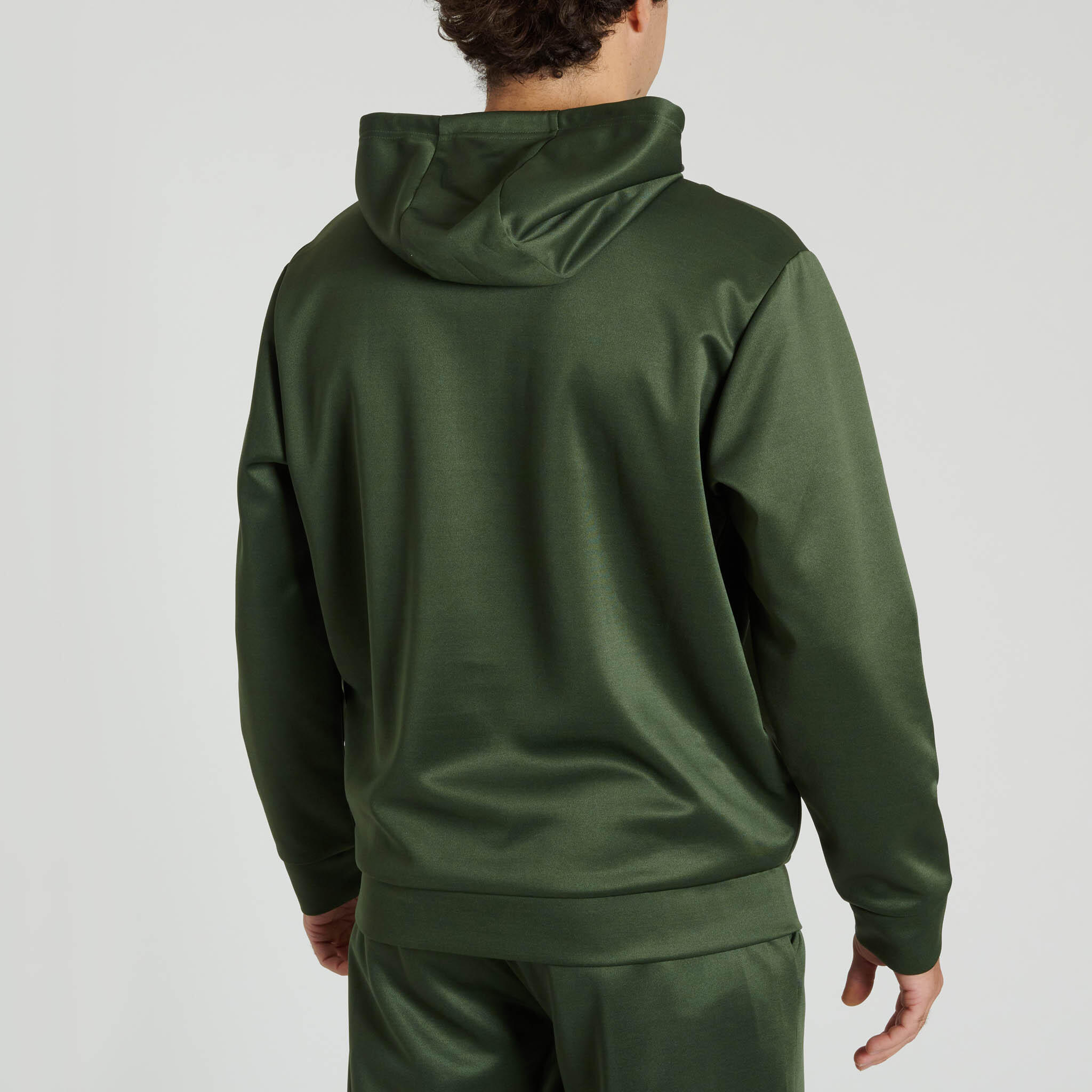 Leone1947 Sudadera con capucha LOGO verde army M 2/4