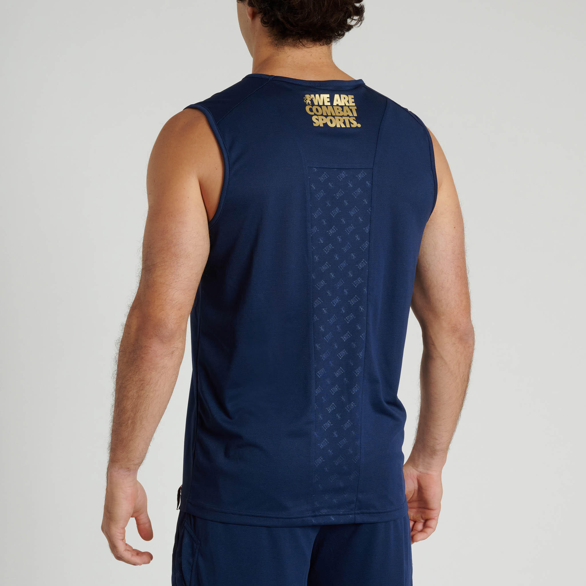 Leone1947 camiseta sin mangas DNA azul M 2/3
