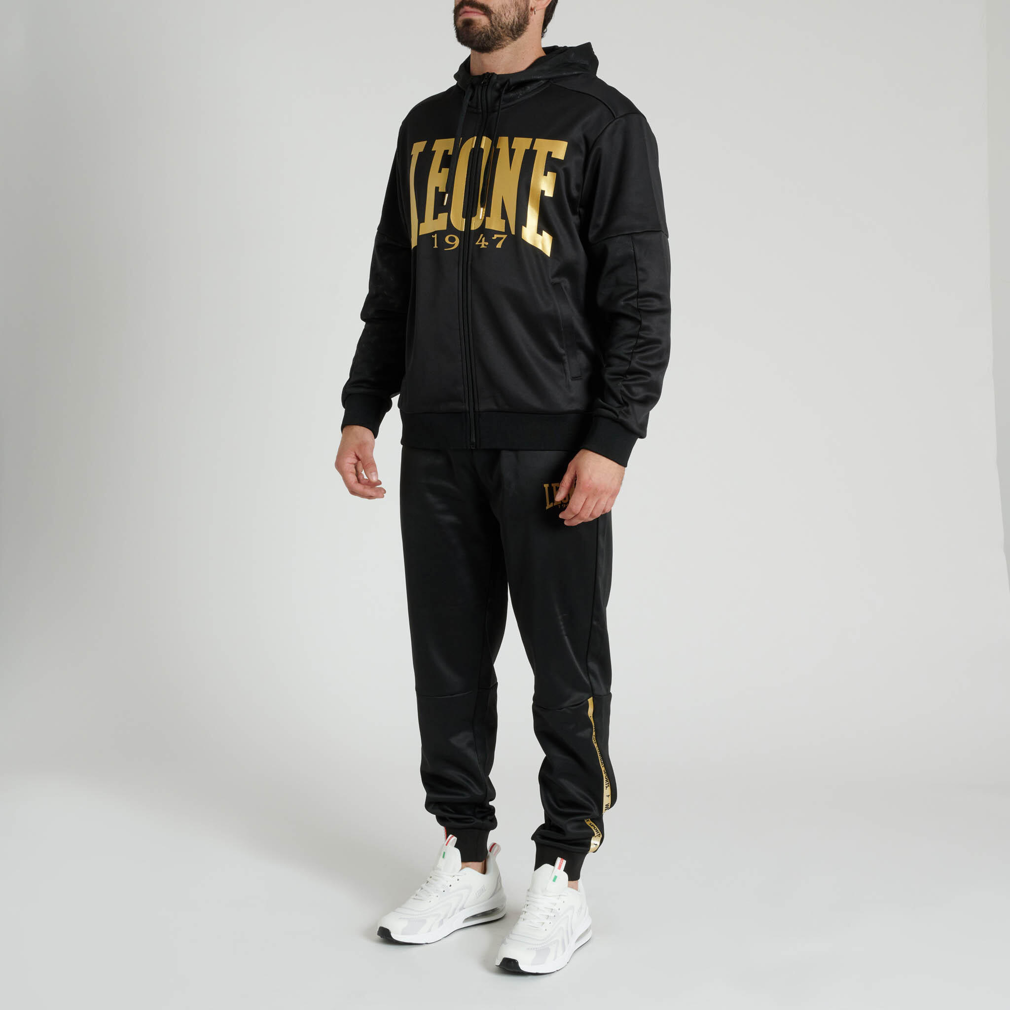 Leone1947 Sudadera con capucha DNA negra XXL 5/5