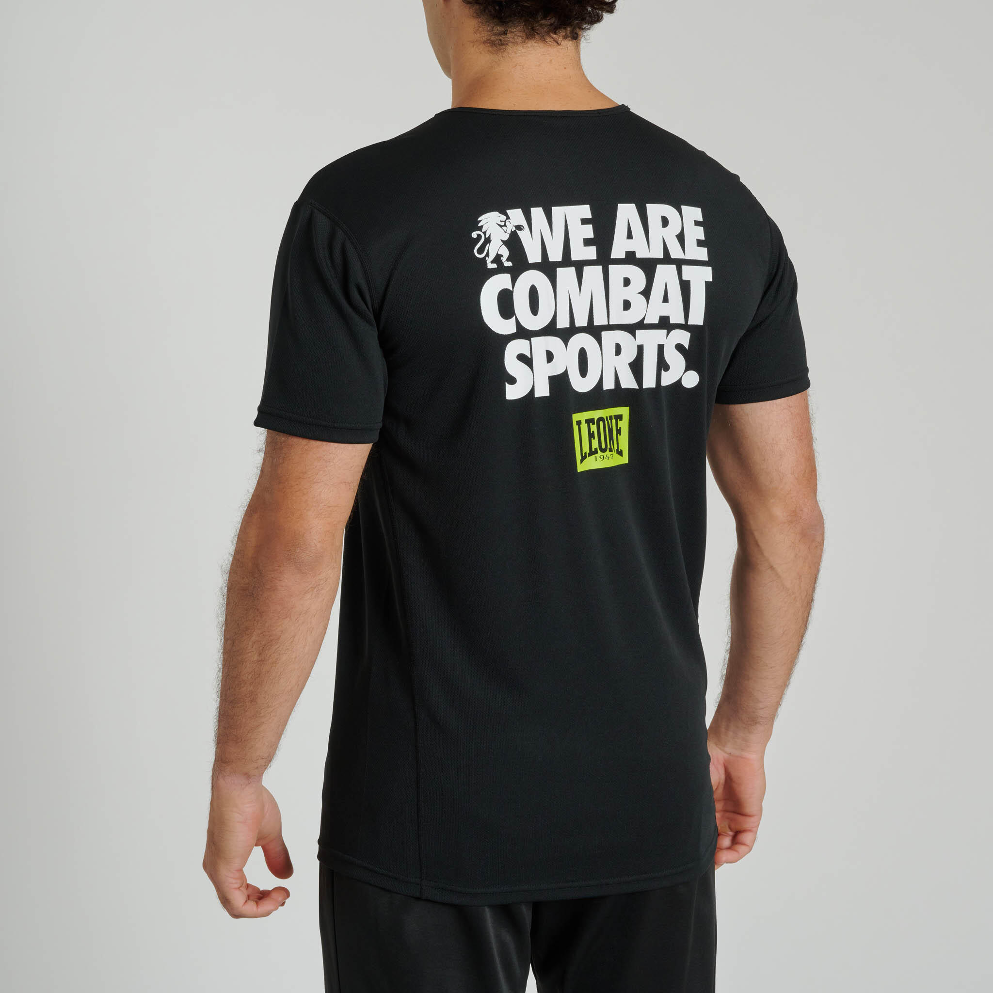 Camiseta manga corta Leone1947 LOGO WACS negra M 2/3
