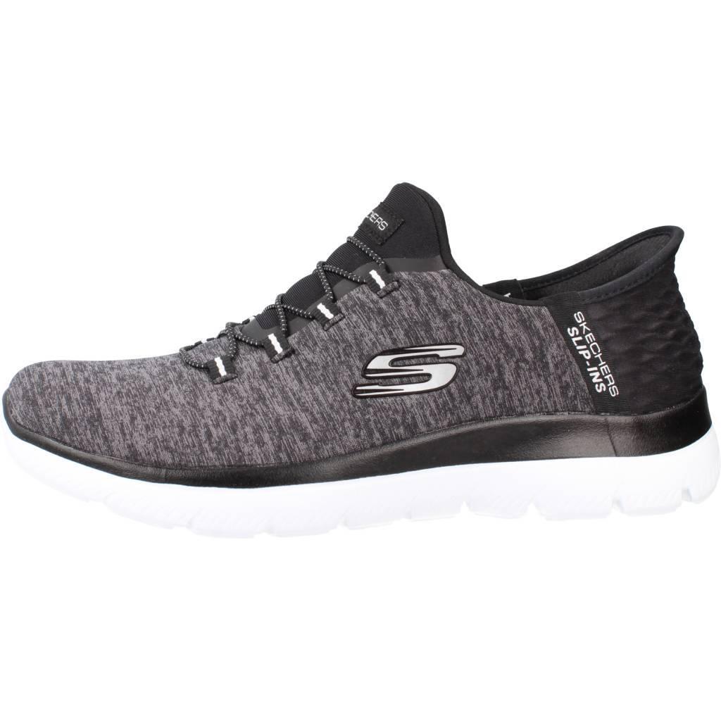 Baskets Femme Baskets Skechers SUMMITS  DAZZLING HAZE Noir Noir Skechers 2/6