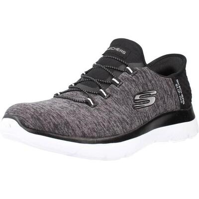 Baskets femme baskets skechers summits dazzling haze noir noir skechers