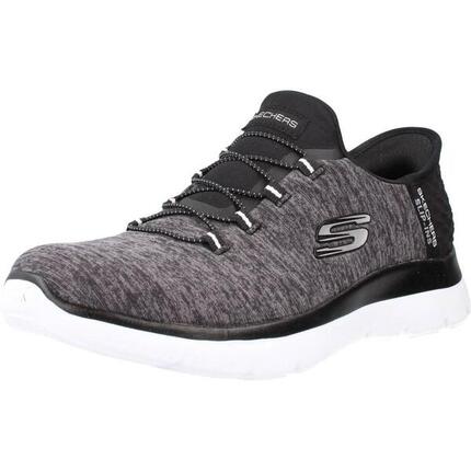 Baskets Femme Baskets Skechers SUMMITS DAZZLING HAZE Noir Noir Skechers