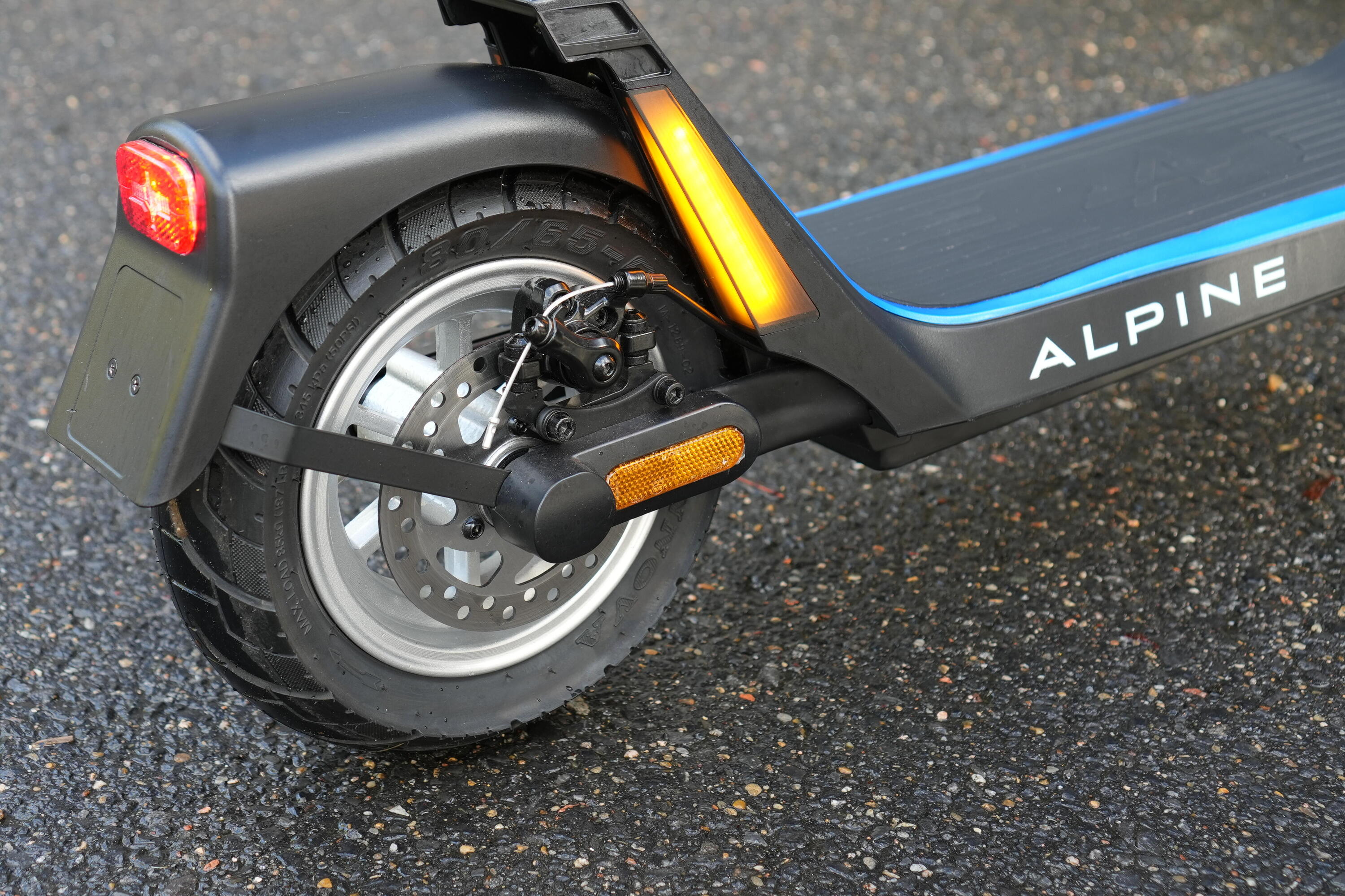 Trottinette électrique ALPINE 100A GT - 1200W 10'' 60km Freins à disques - Bleu 7/8