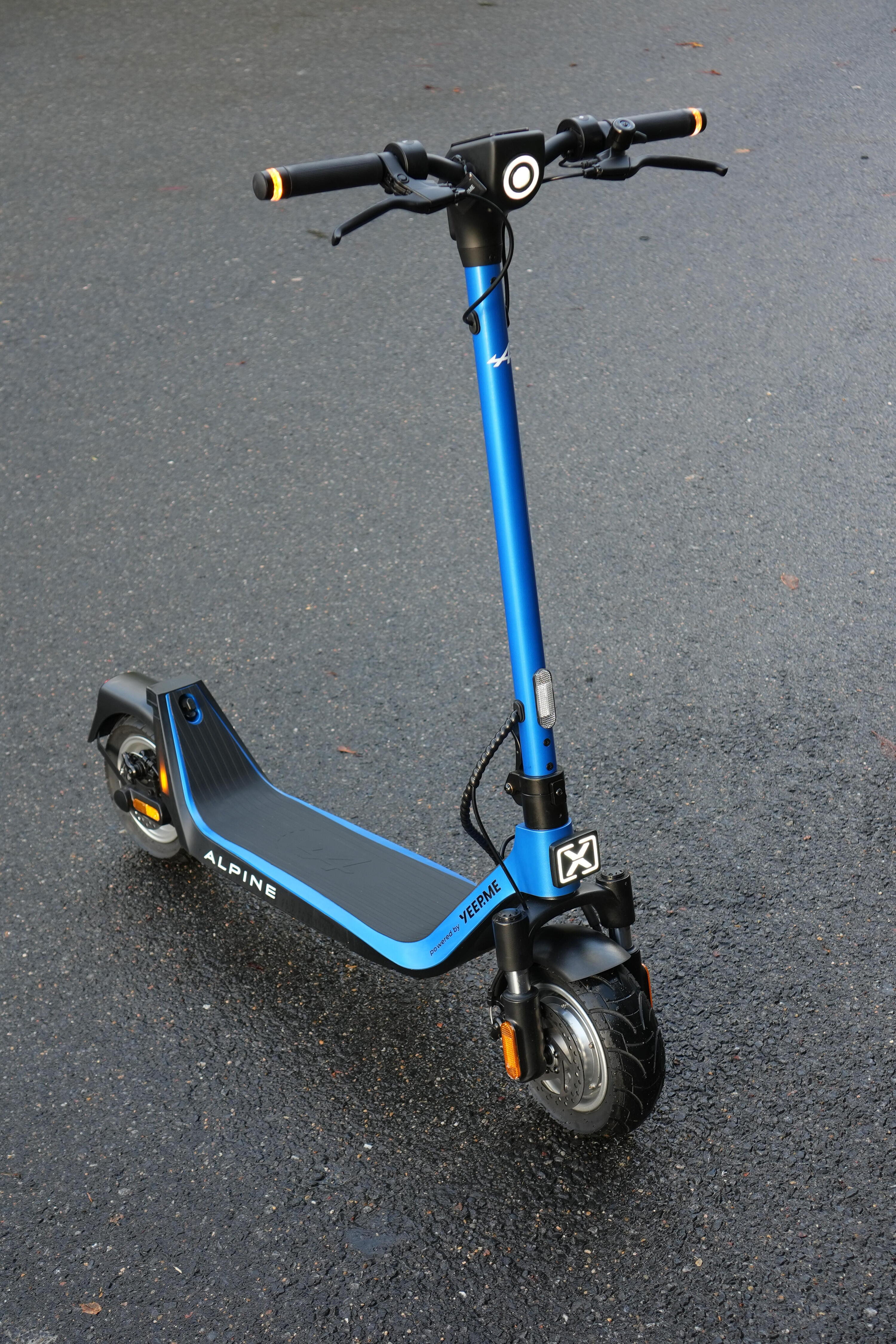 Trottinette électrique ALPINE 100A GT - 1200W 10'' 60km Freins à disques - Bleu 6/8