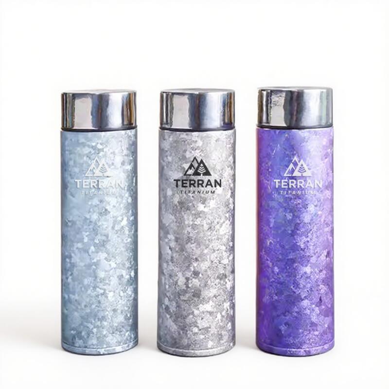 TERRAN Titanium Insulated Water Bottle - Purple