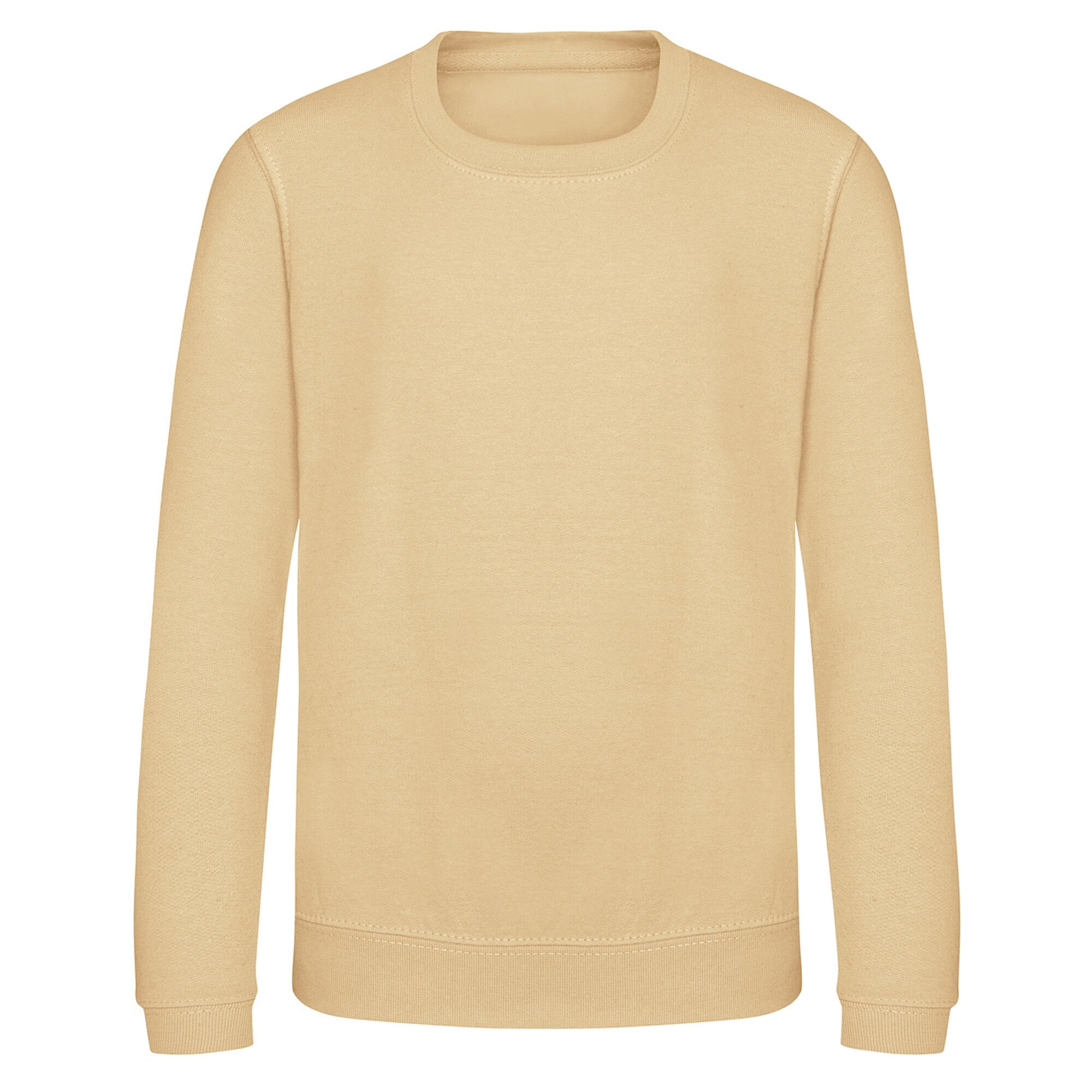 AWDis Just Hoods Childrens/Kids Plain Crew Neck Sweatshirt