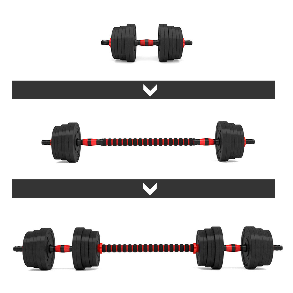 Haltères & Set de Barre - 20 kg 3/7