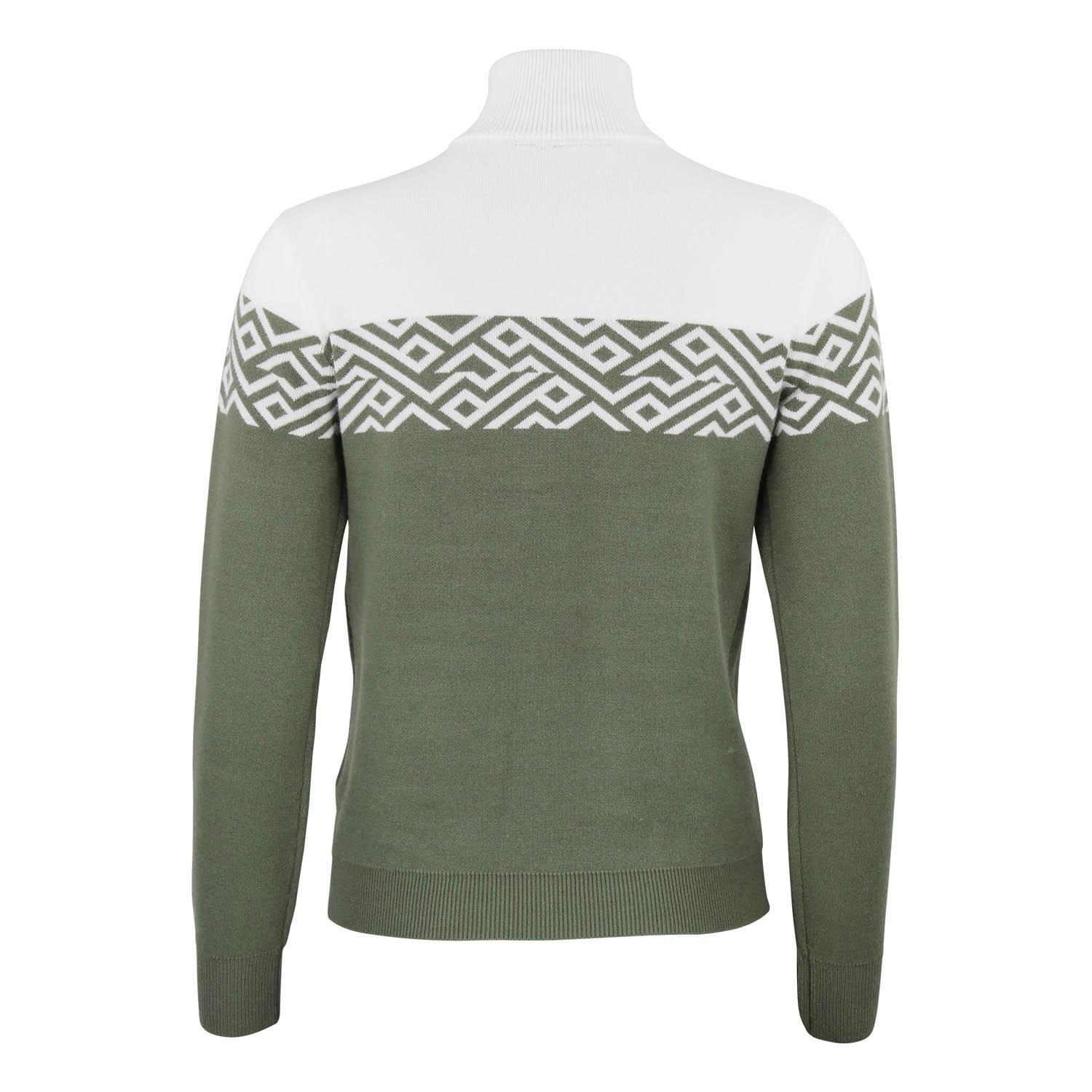 Pull col roulé 1/2 zip femme Peak Mountain Akar 2/4