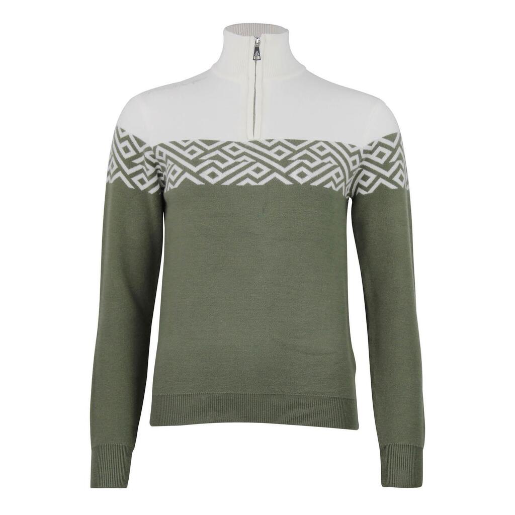 Women's 1/2 zip roll neck jumper Peak Mountain Akar