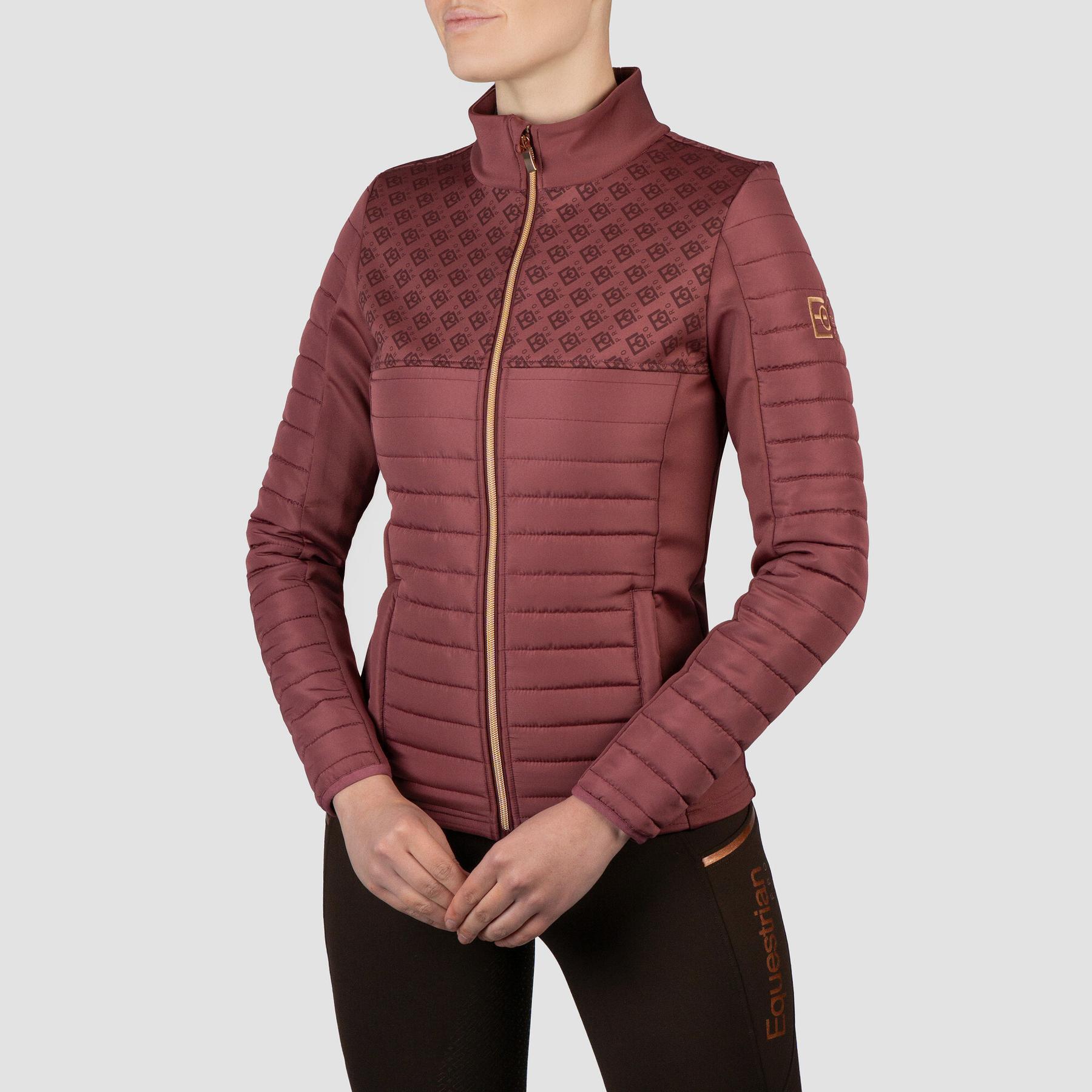 Chaqueta técnica de equitación para niña HORKA Camille 2/4