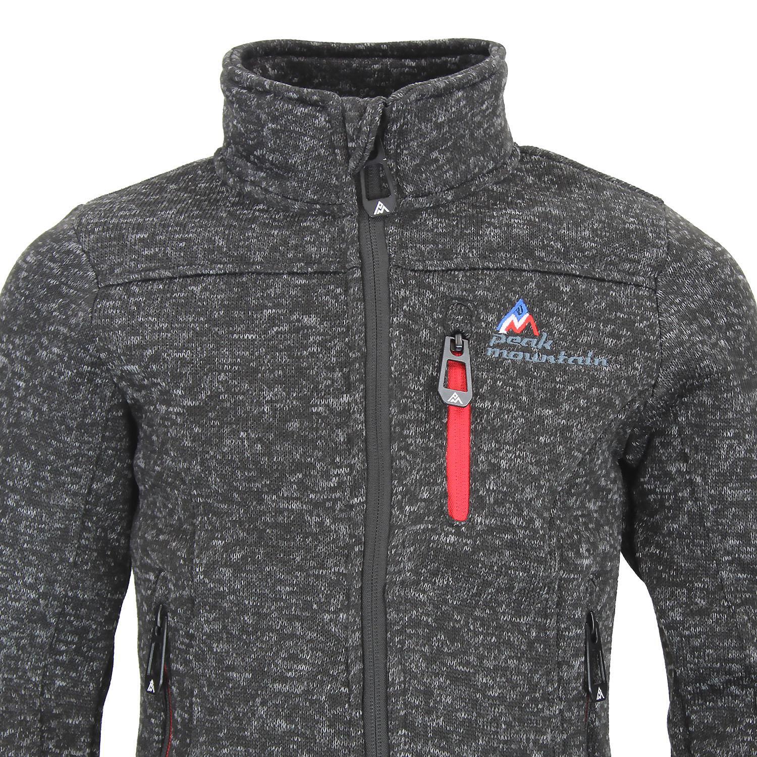 Fleecejack voor kinderen Peak Mountain Ecemo 4/4