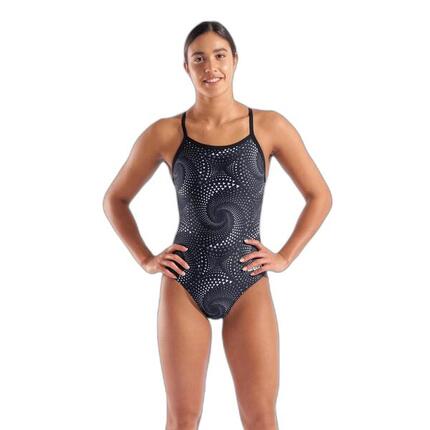 Badeanzug, Damen Arena Fireflow Lightdrop Back