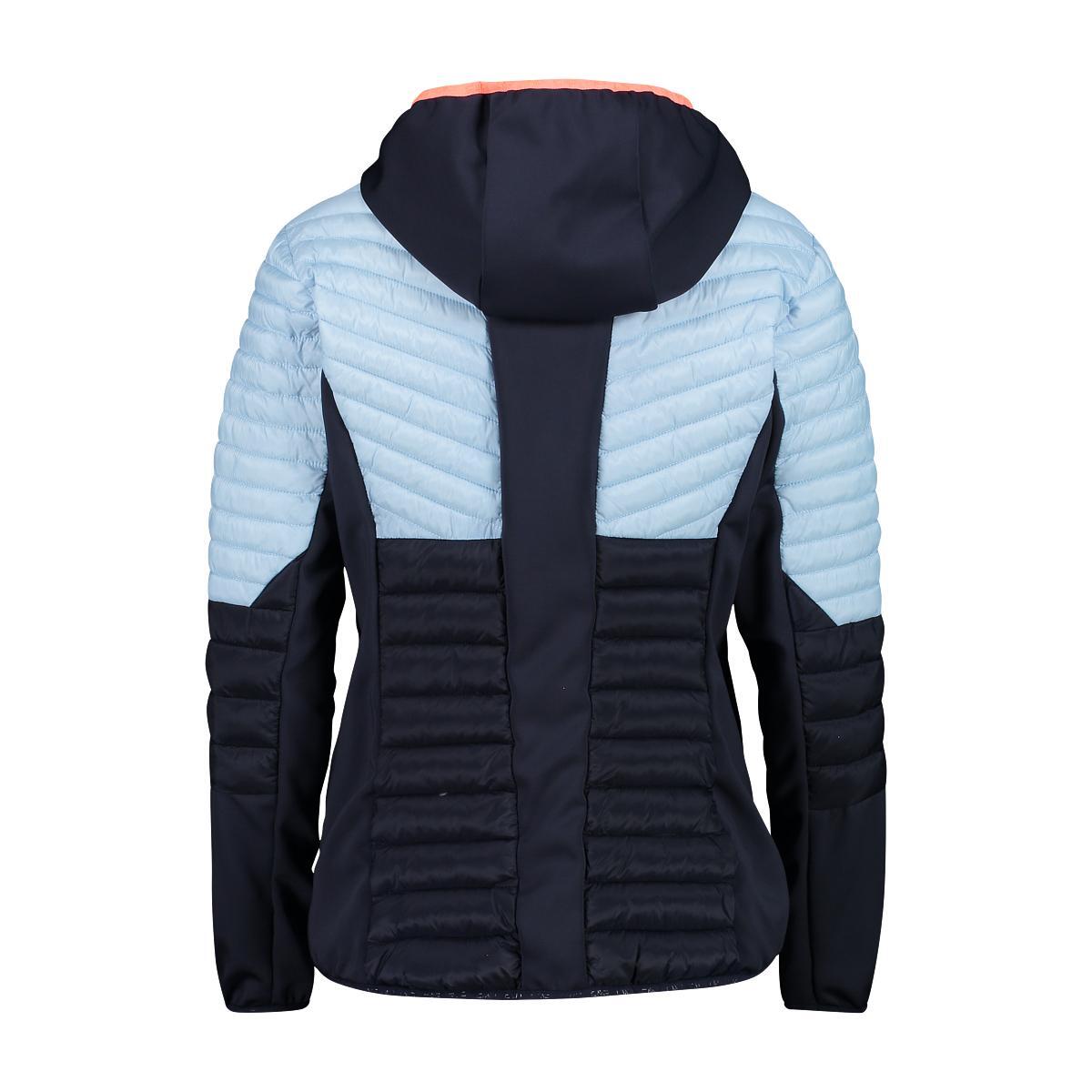 Doudoune à capuche hybride Unlimitech femme CMP 3/3