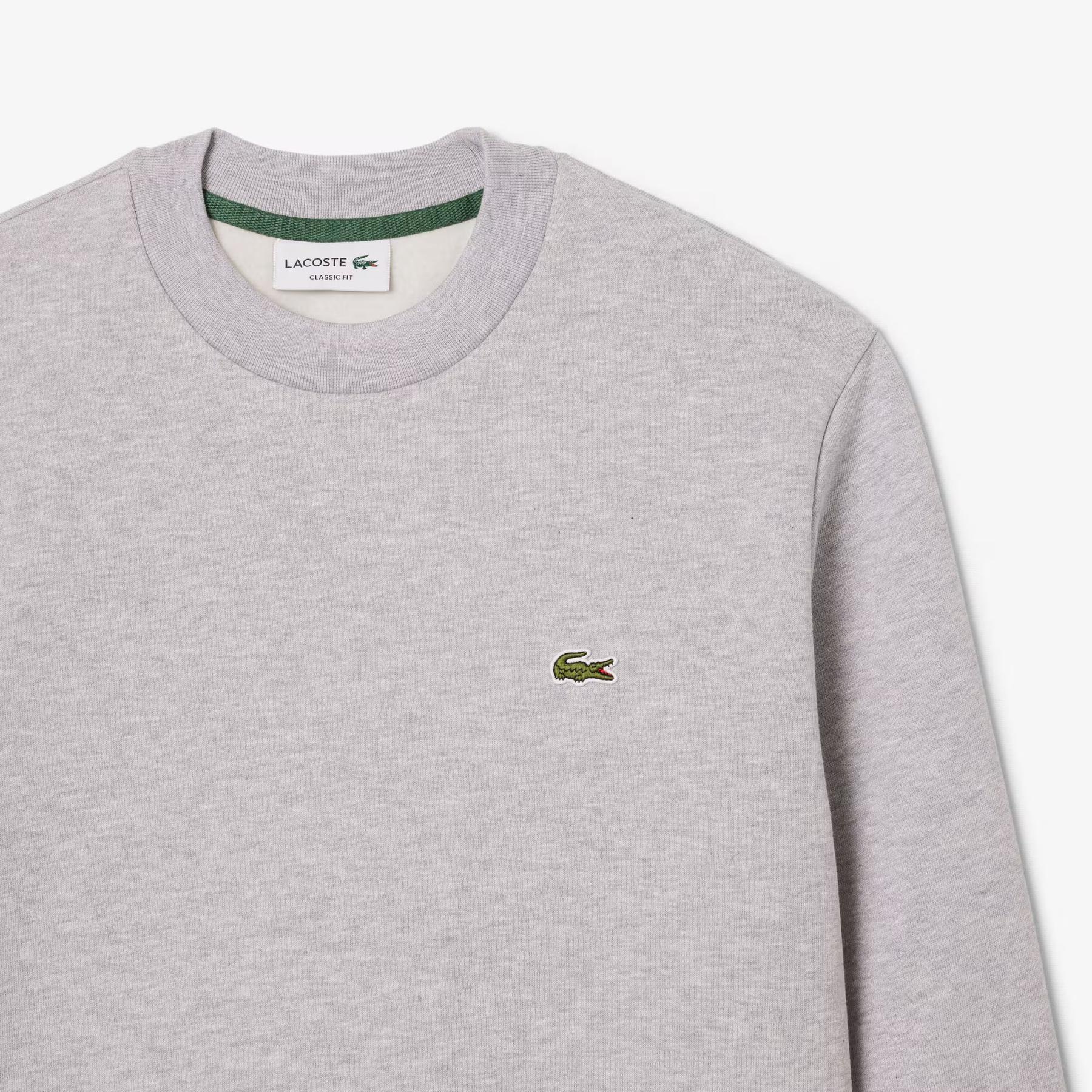 Lacoste Bio Cotton Fleece Crew Pullover Herren SH9608 4/7