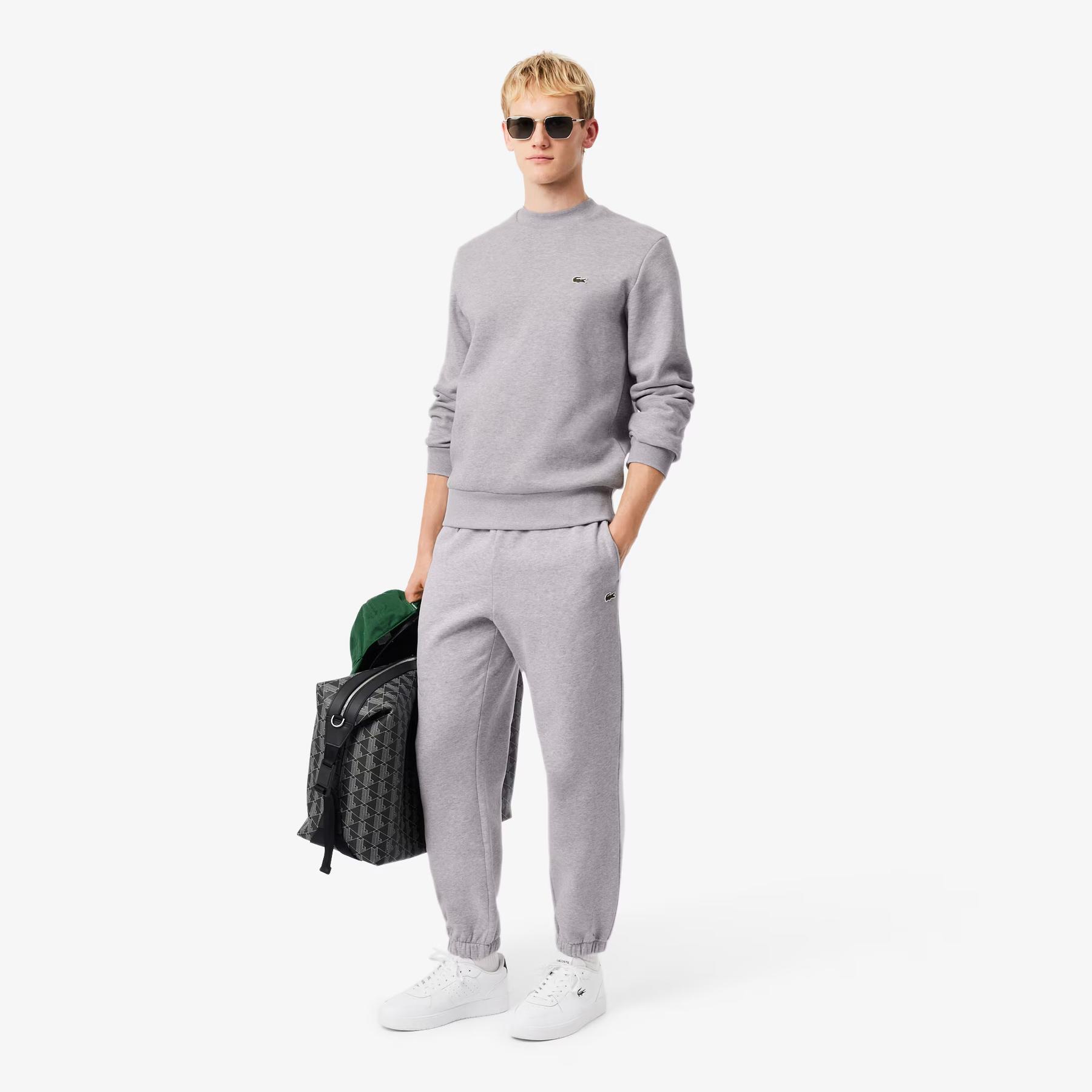 Lacoste Bio Cotton Fleece Crew Pullover Herren SH9608 2/7
