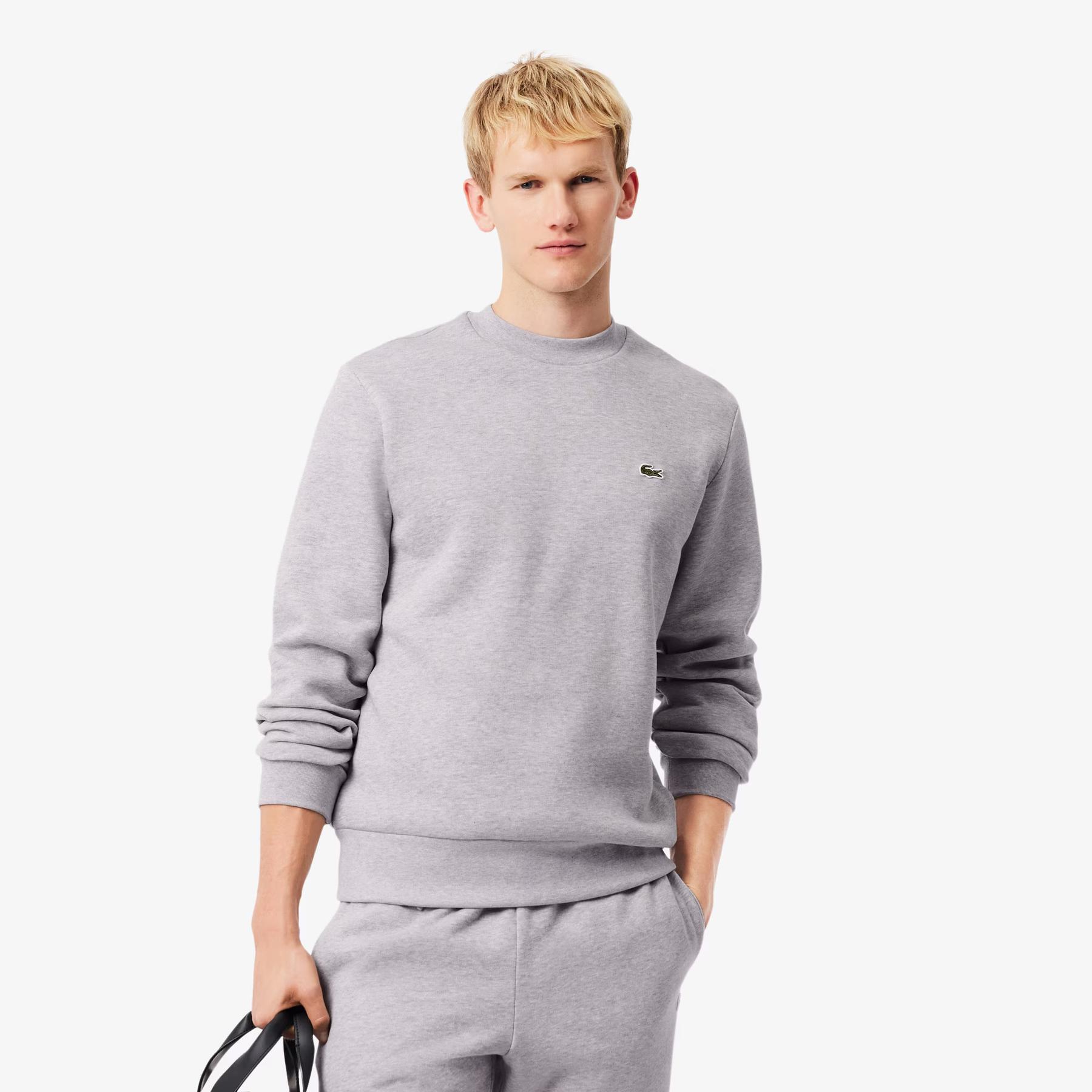 Lacoste Bio Cotton Fleece Crew Pullover Herren SH9608 3/7
