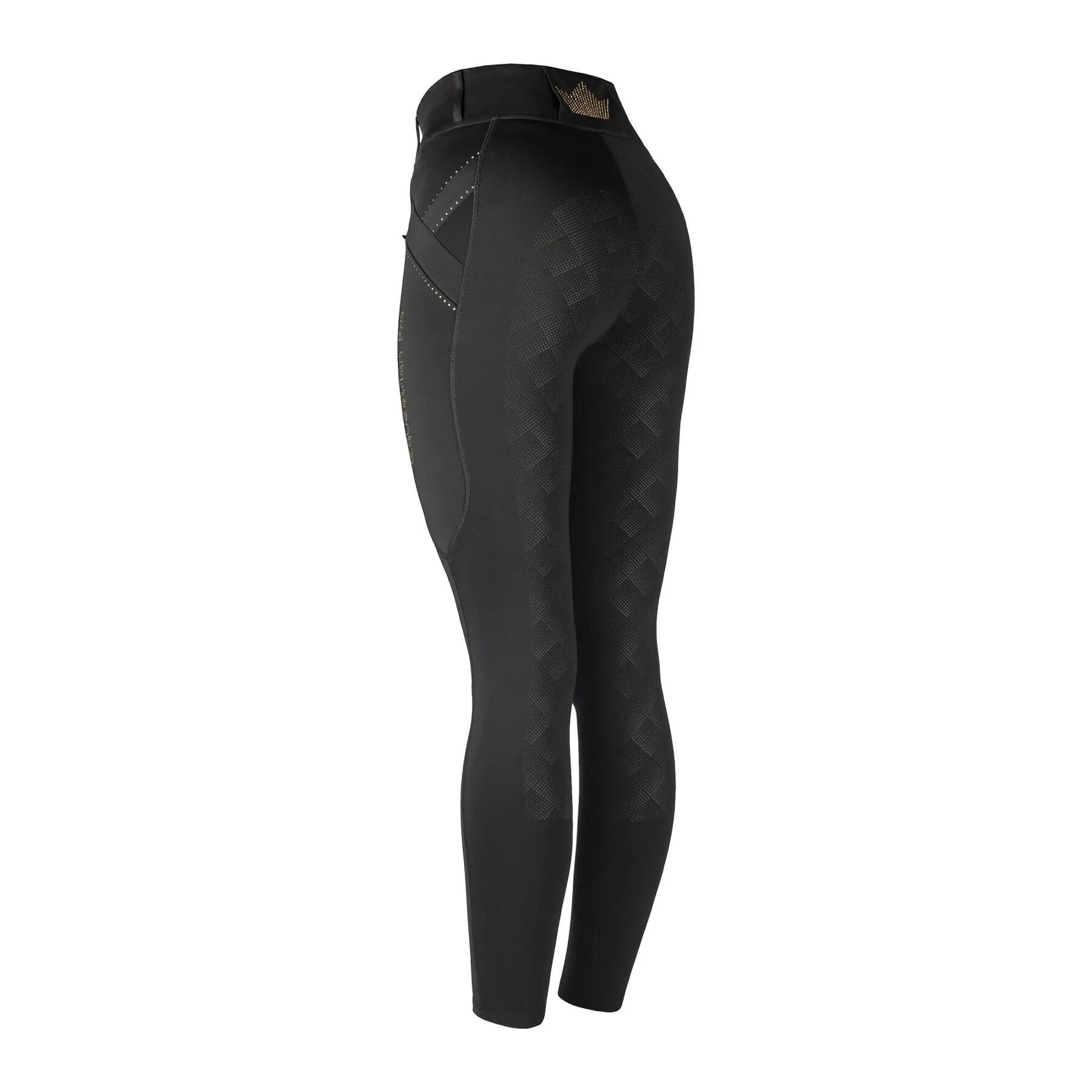 Horka Legging d'Équitation Momentum - Noir Rose 4/6