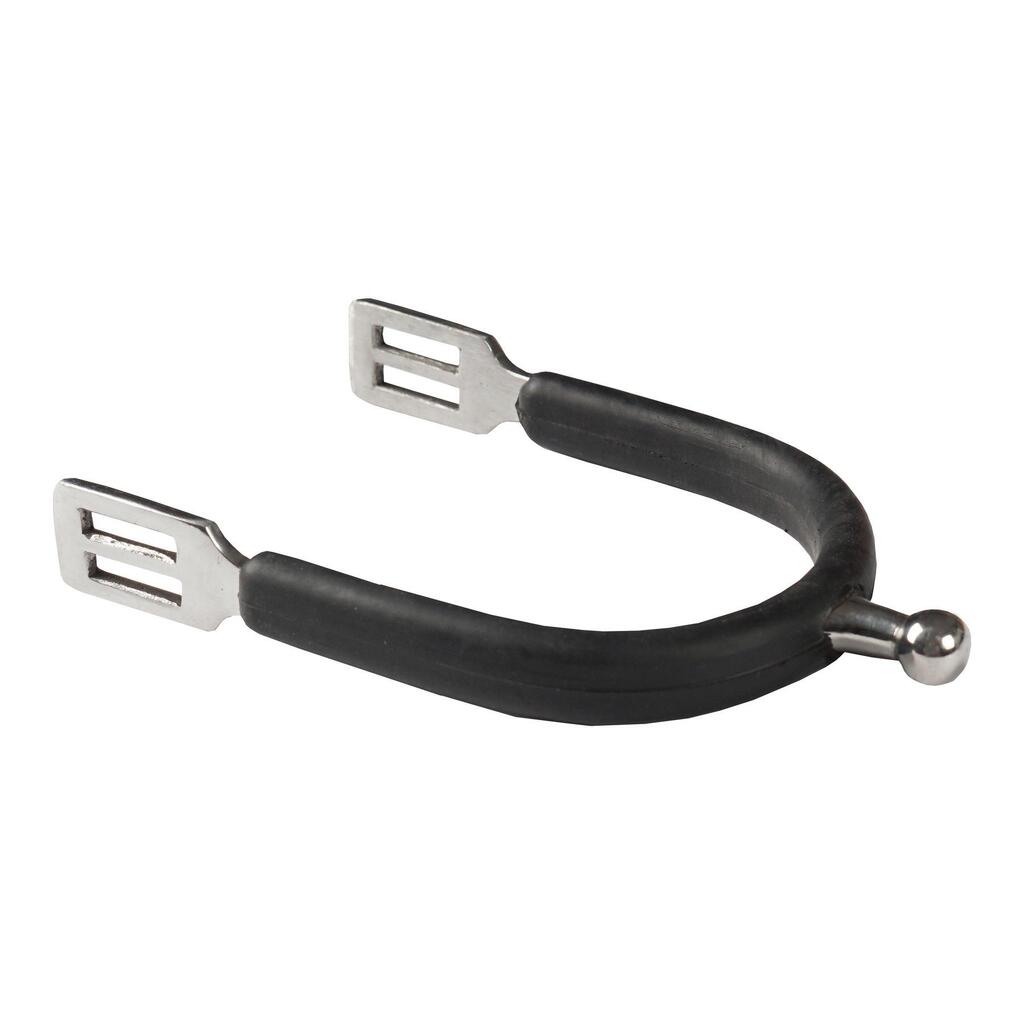 Rubber-covered spur button HORKA