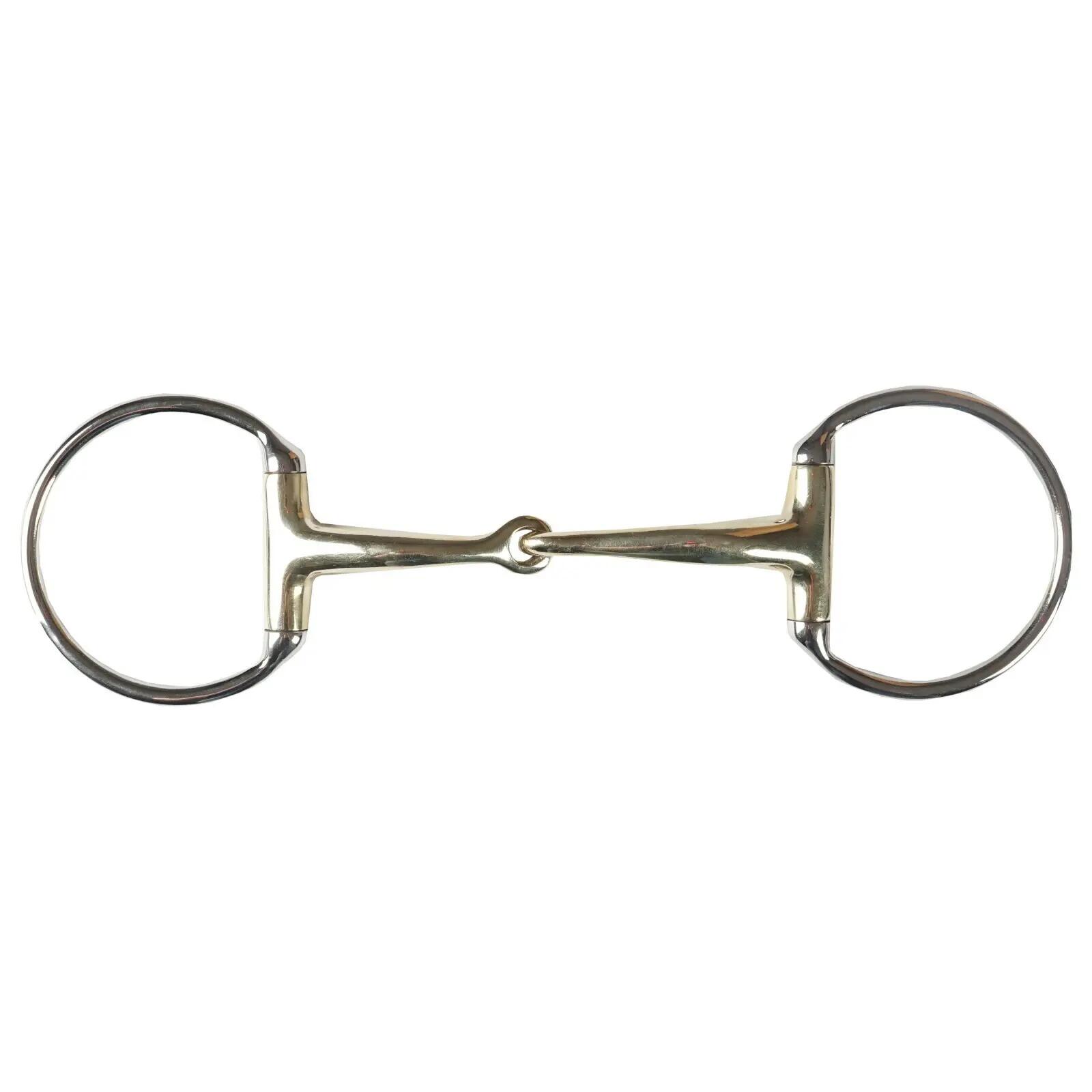 Mors 2 anneaux pour cheval avec joint articulé Horka 2/2