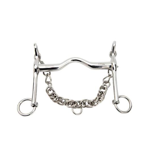 Mors de bride pour cheval weymouth inox Horka