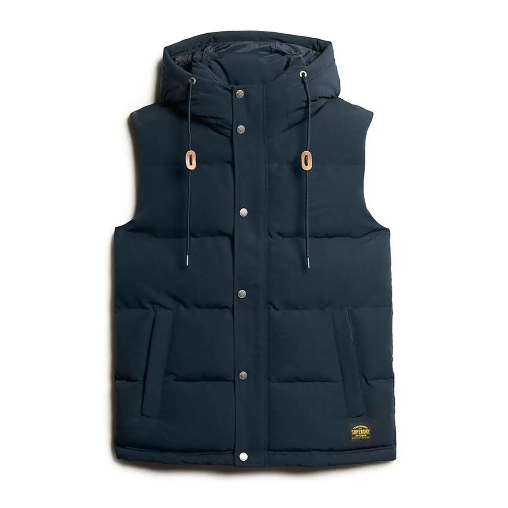 Superdry's Everest Hooded Puffer Vest