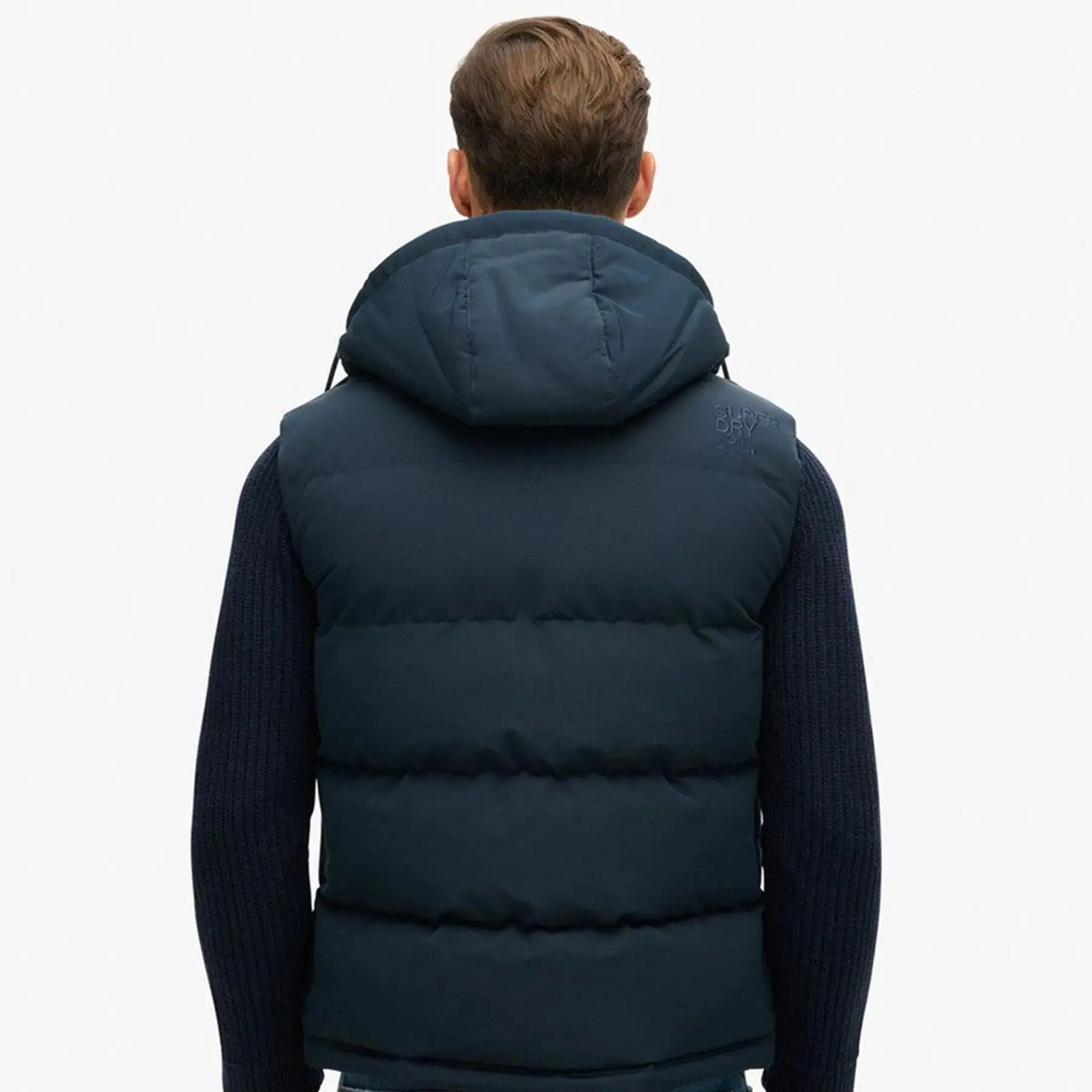 Doudoune sans manches à capuche Superdry Everest 4/7