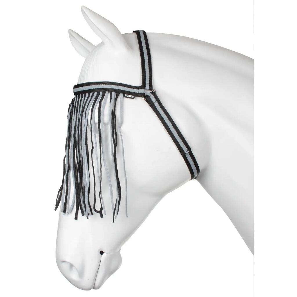 Anti-fly browband for horse HORKA