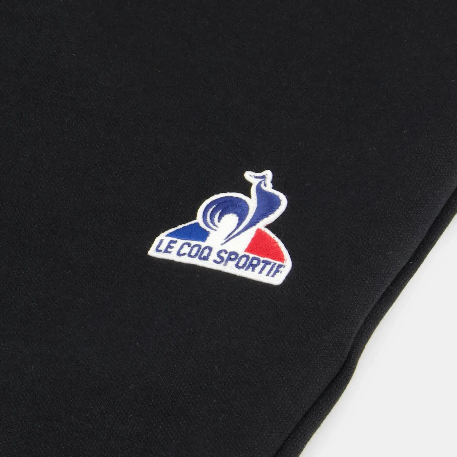 Pantalons Le Coq Sportif Modèle Loose Couleur Noir 7/7