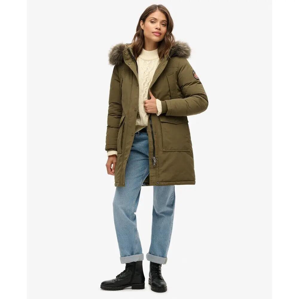 Parka en fausse fourrure femme Superdry Everest 3/7