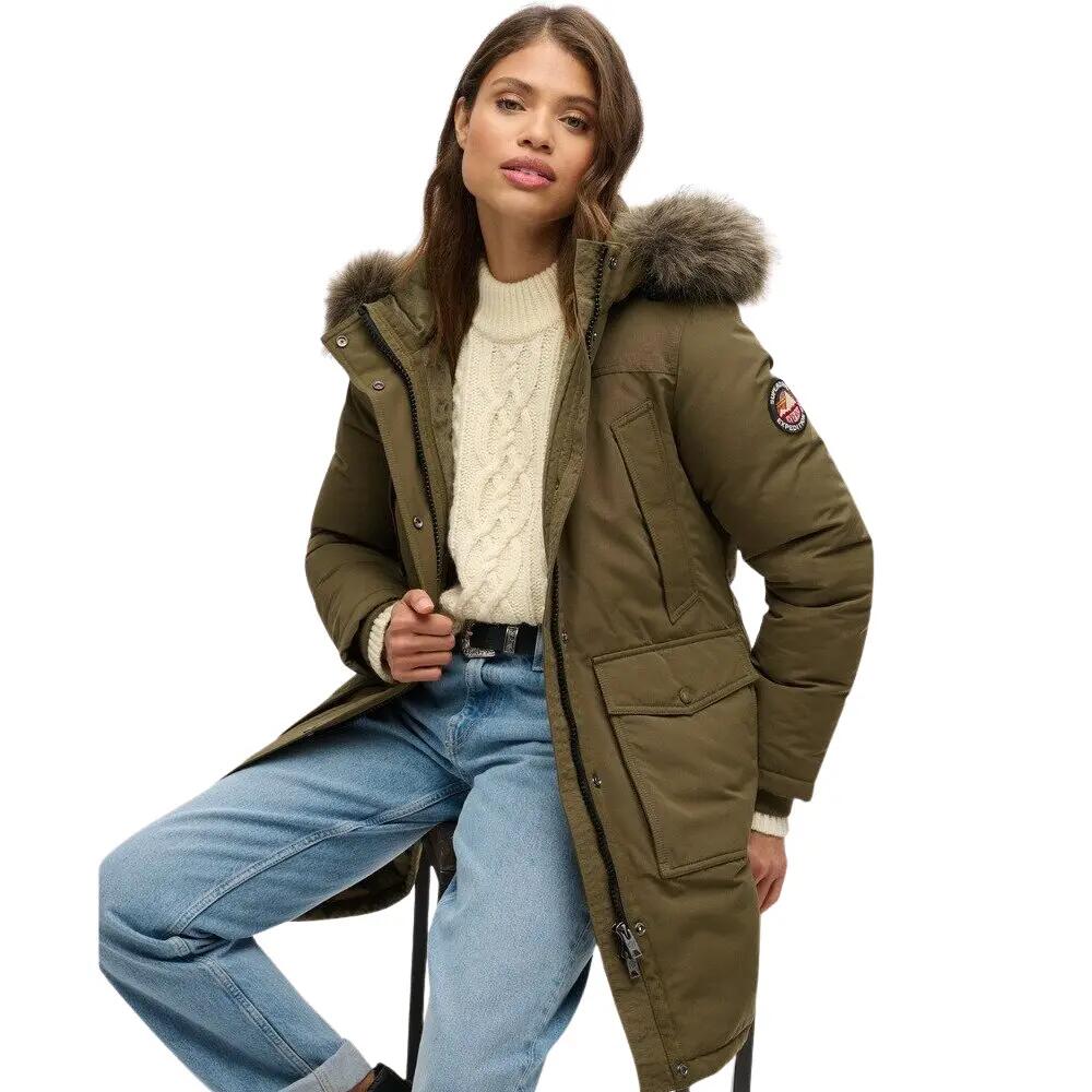 Parka en fausse fourrure femme Superdry Everest 2/7