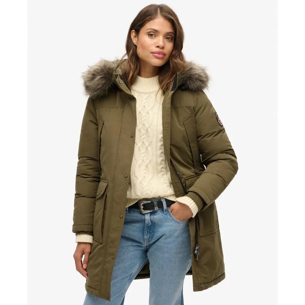 Parka en fausse fourrure femme Superdry Everest 4/7