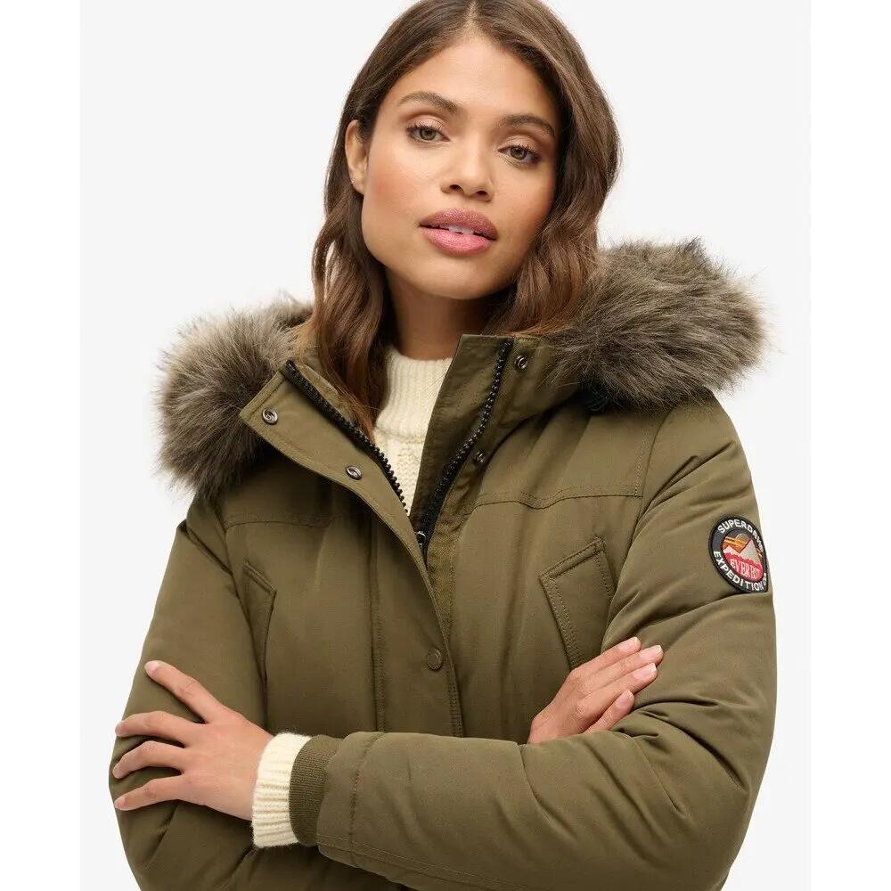 Parka en fausse fourrure femme Superdry Everest 6/7