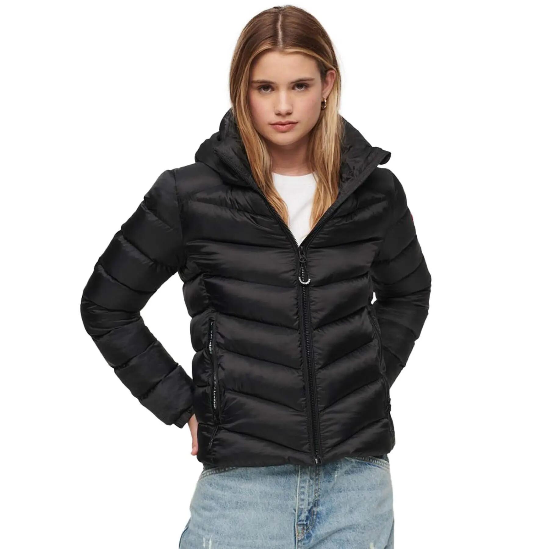 Doudoune à capuche femme Superdry Fuji 2/5